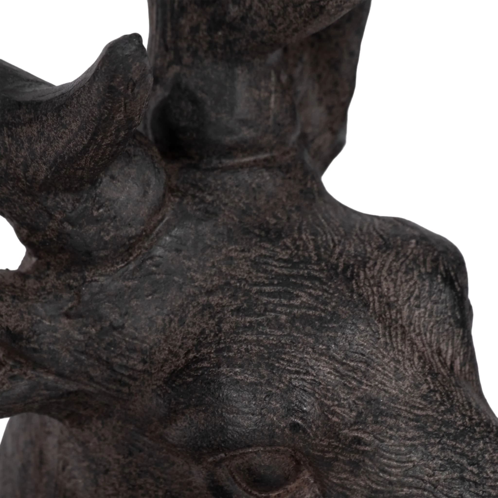 Brown Resin Deer, Sitting - Image 5