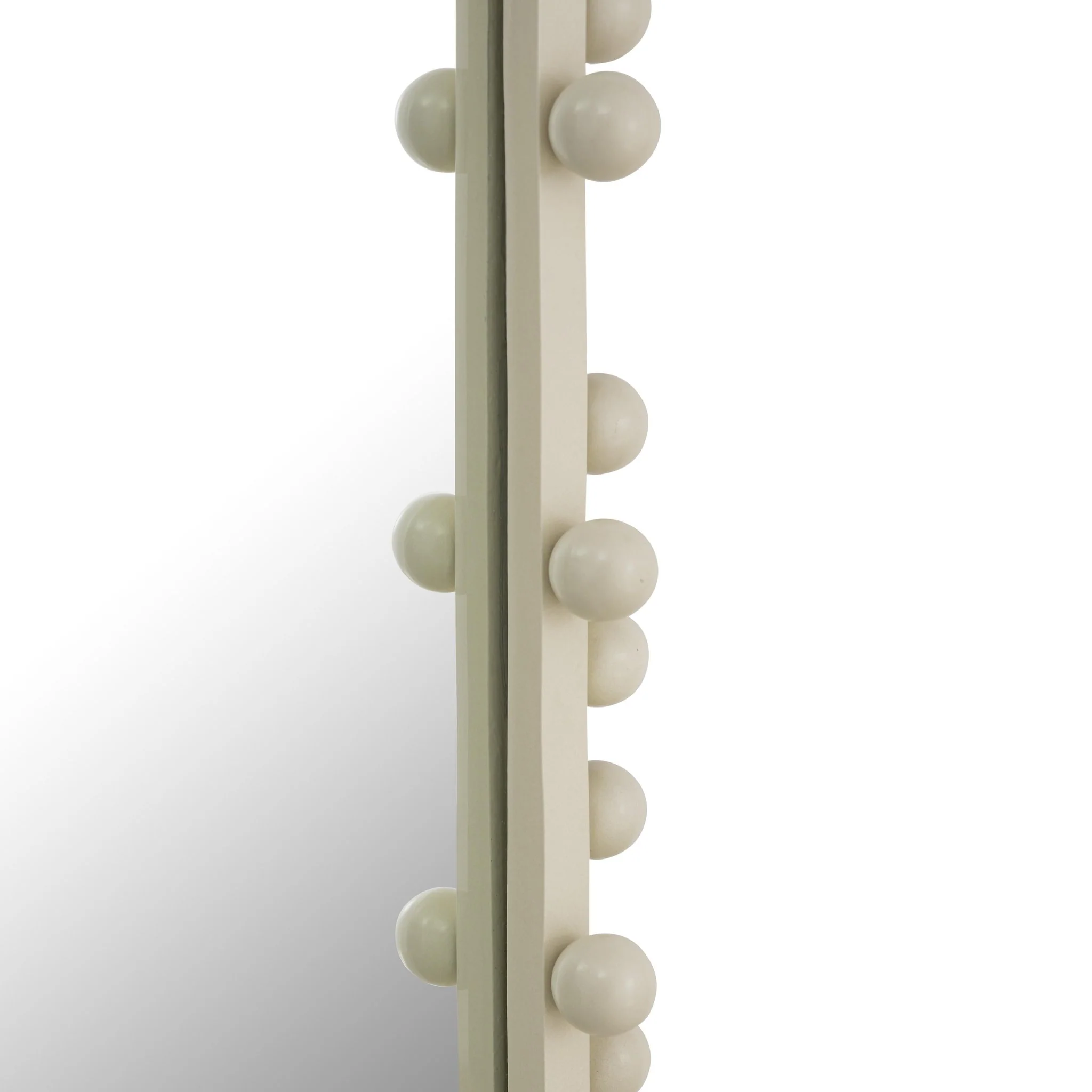 Bubbles Ivory Large Oval Wall Mirror - Image 6