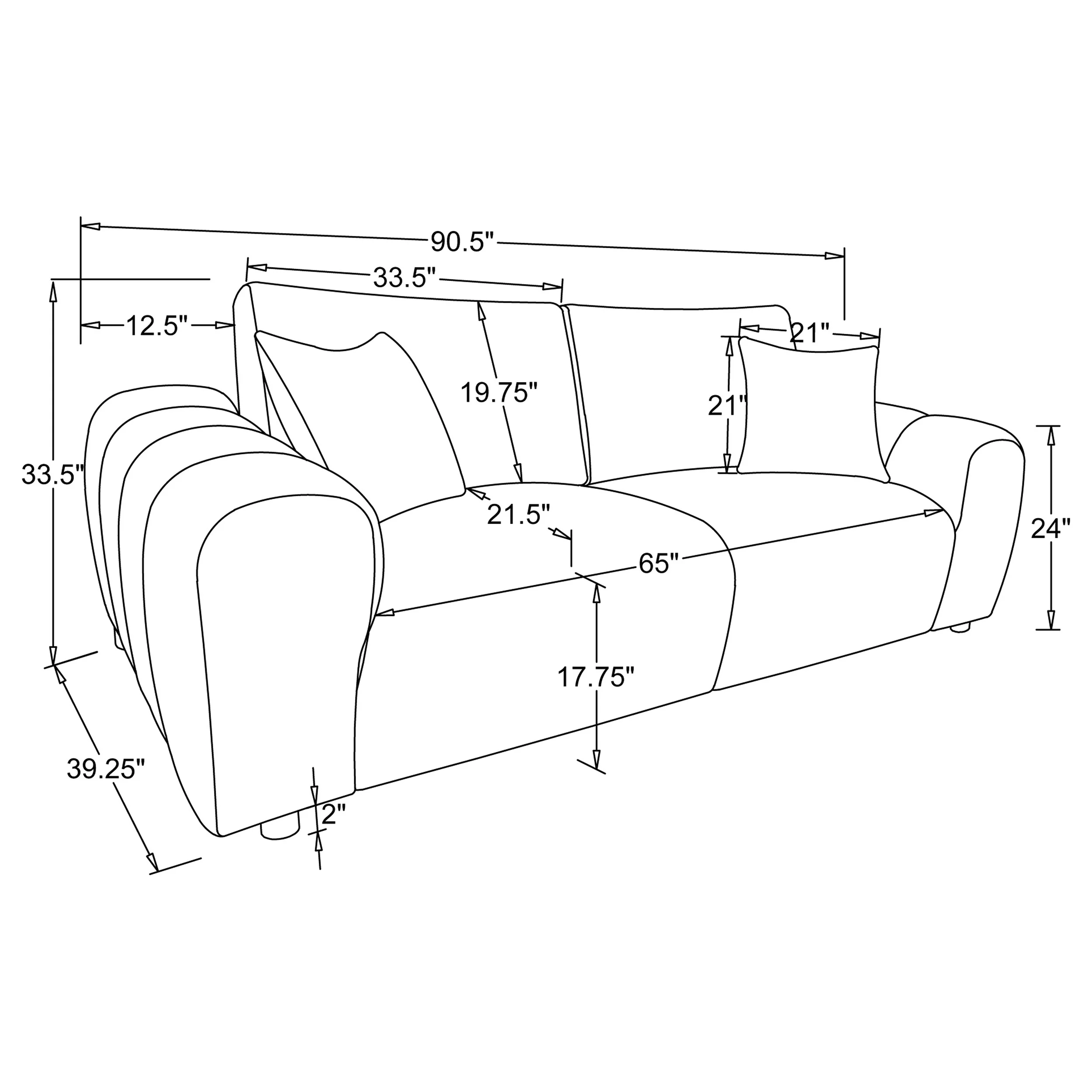 Burnett Sofa Set - Image 69