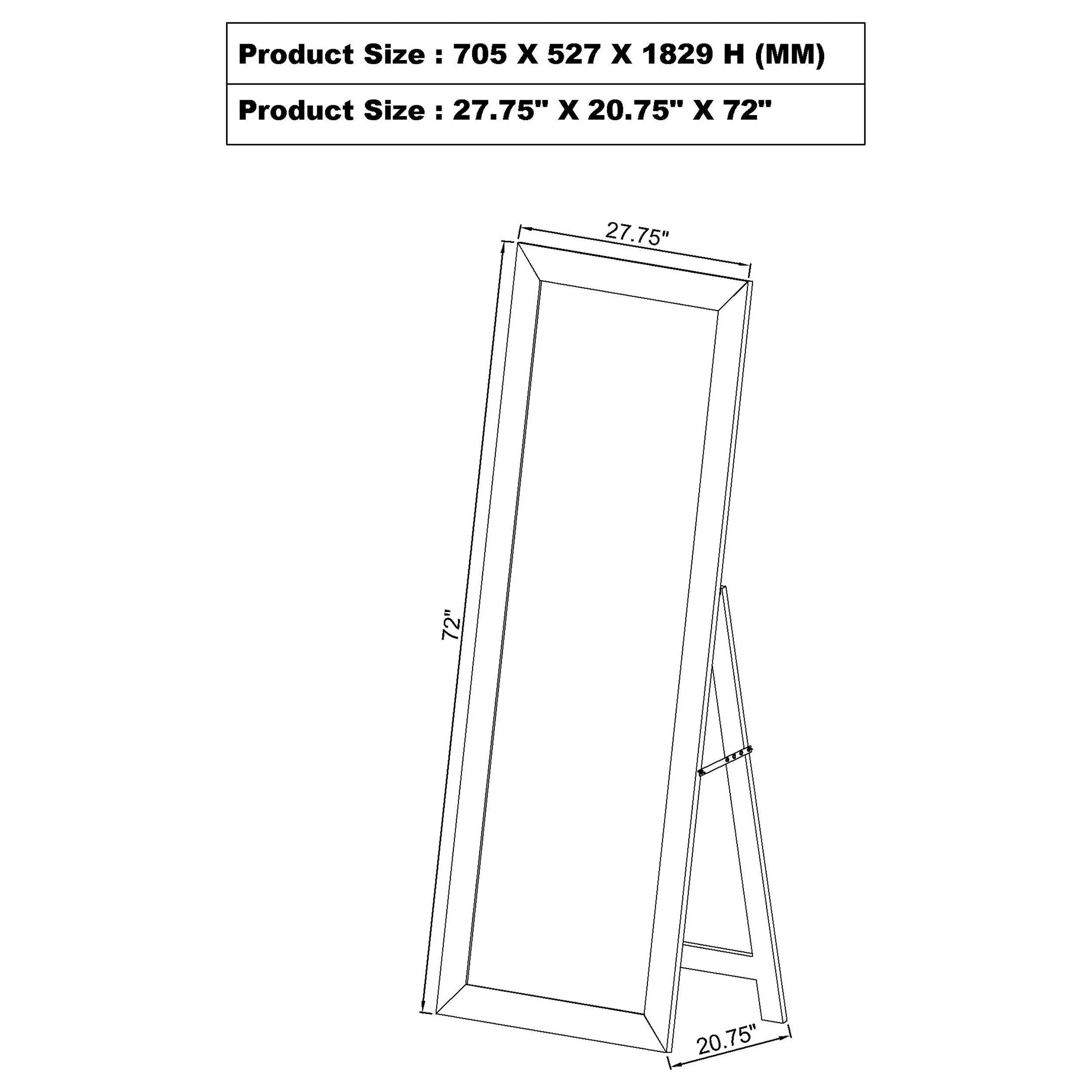 Cadence Standing Mirror - Image 21