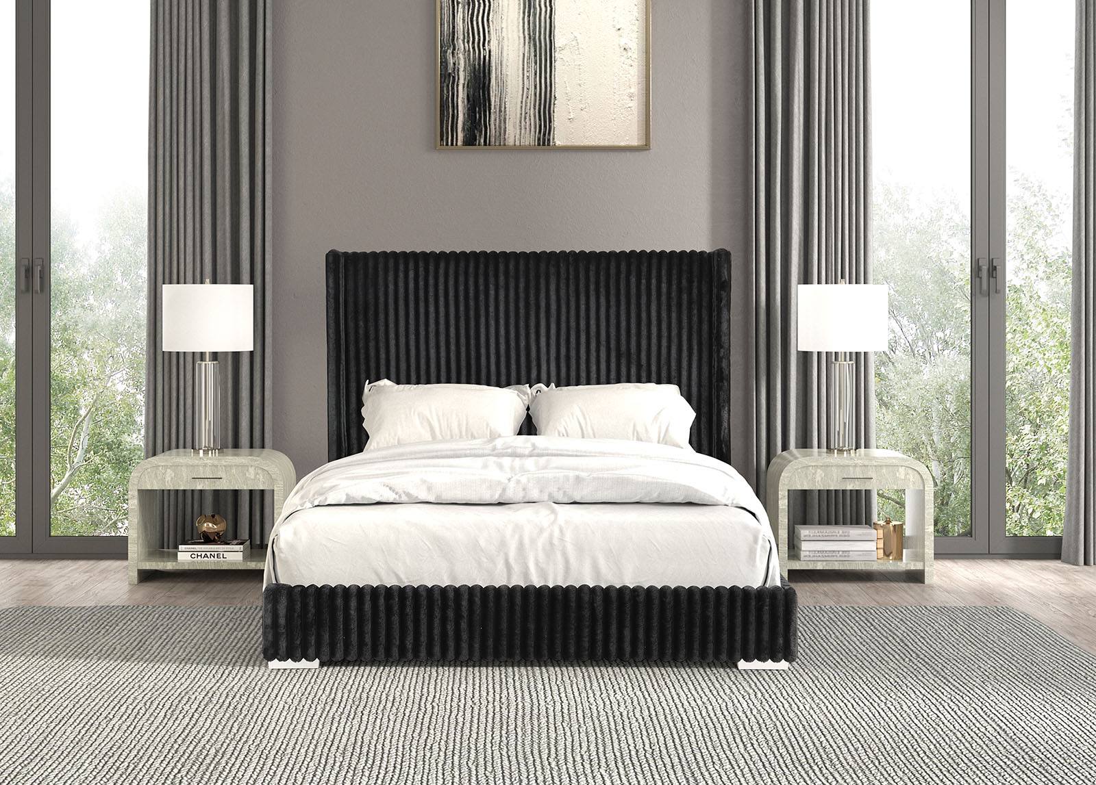 Cadwell Full Bed, Black - Image 2