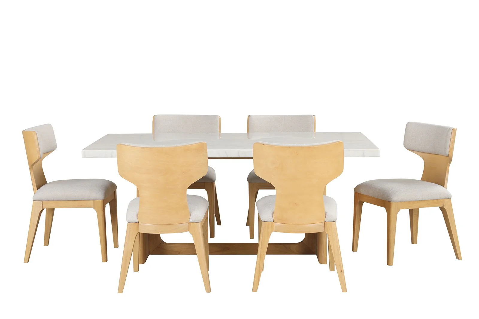 Caerwys Dining Table, Natural - Image 4