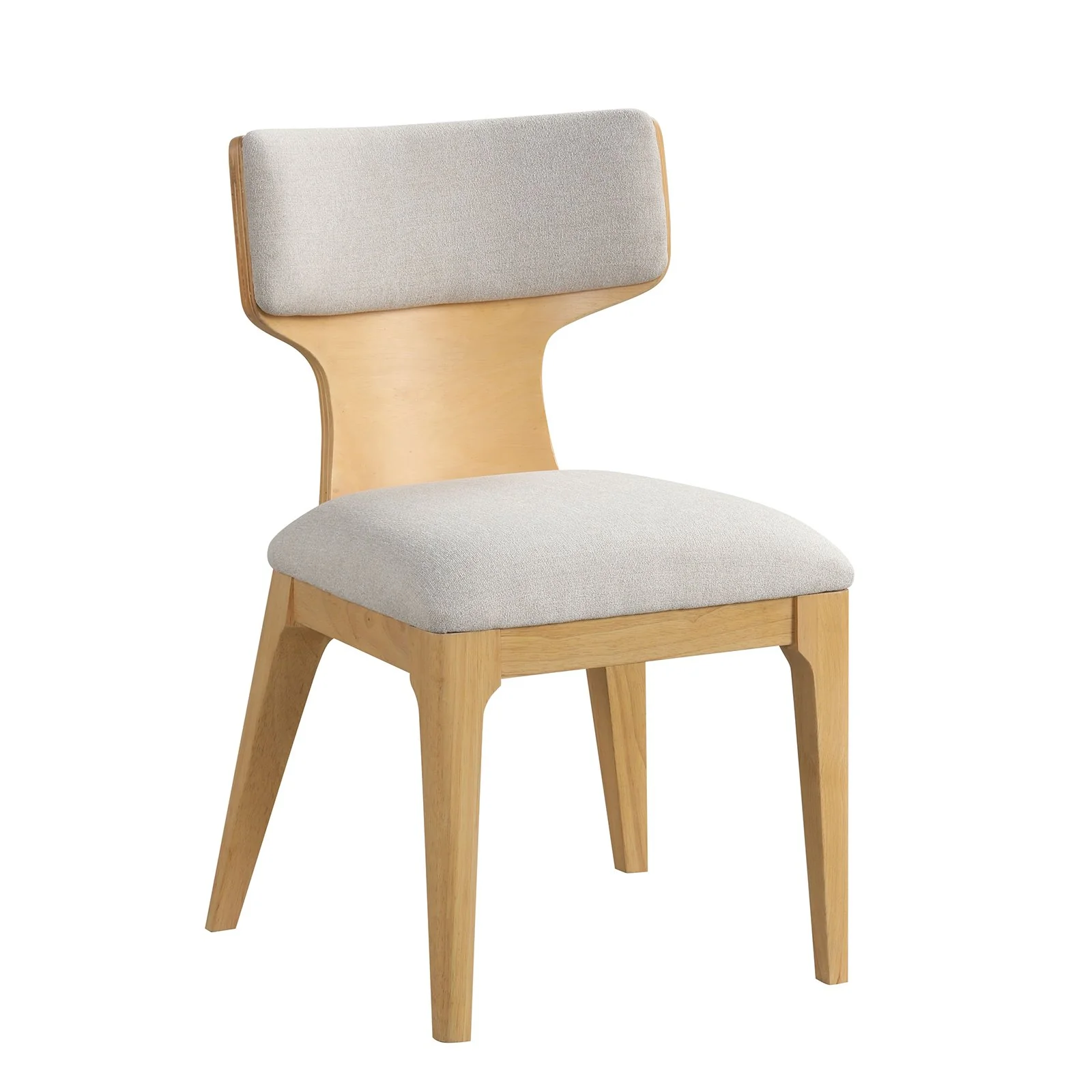 Caerwys Side Chair (2/CTN), Natural - Image 3