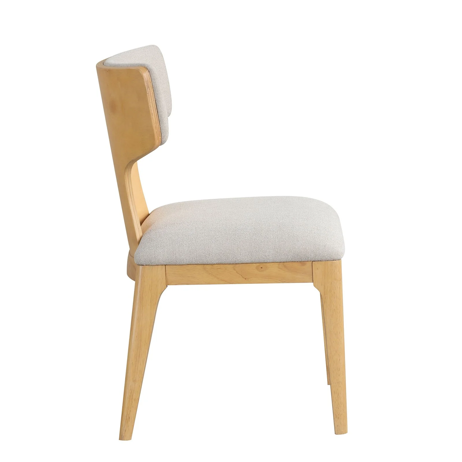 Caerwys Side Chair (2/CTN), Natural - Image 4