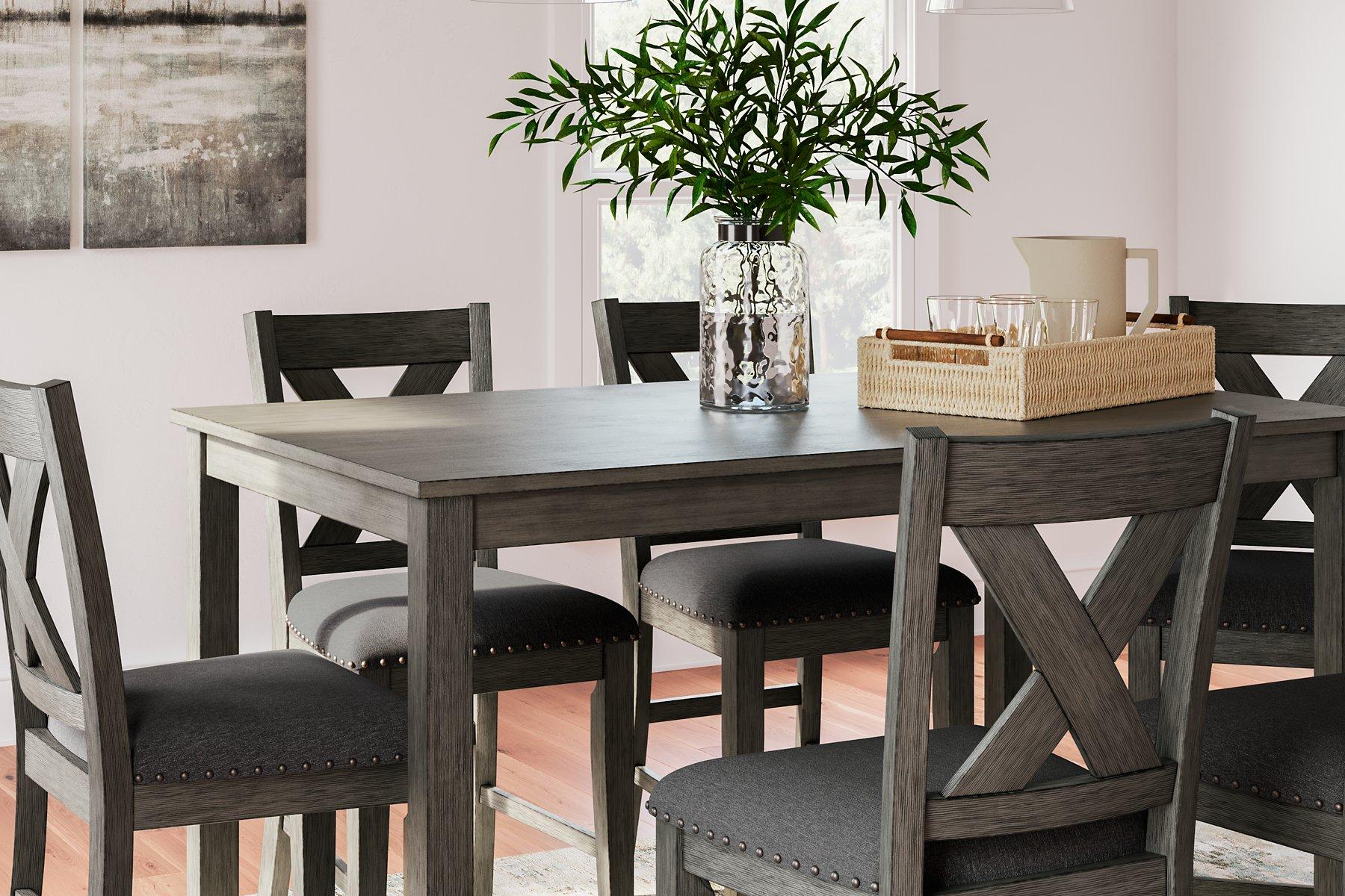Caitbrook Counter Height Dining Table and Bar Stools (Set of 7) - Image 7
