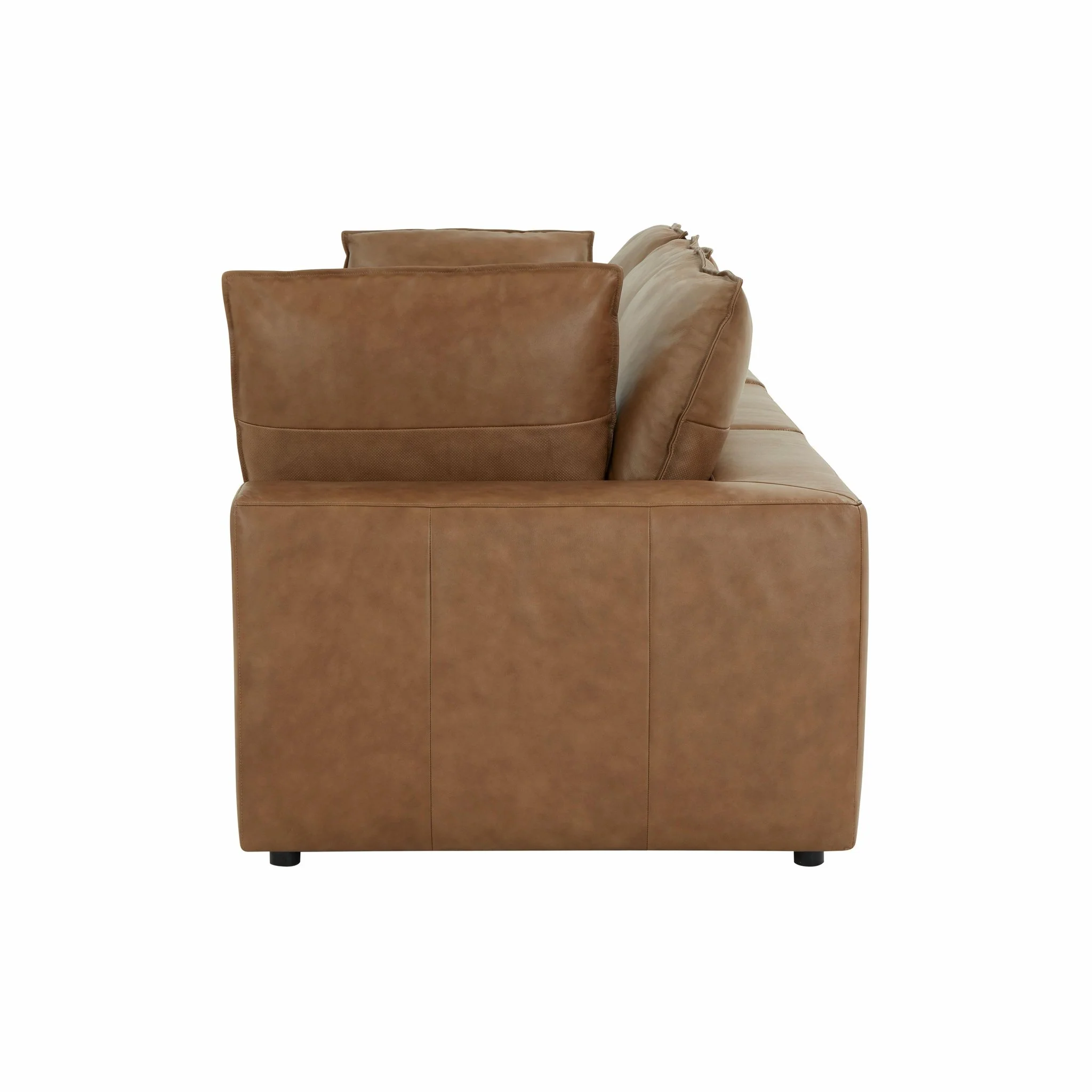 Cali Brown Leather Modular Sofa - Image 21