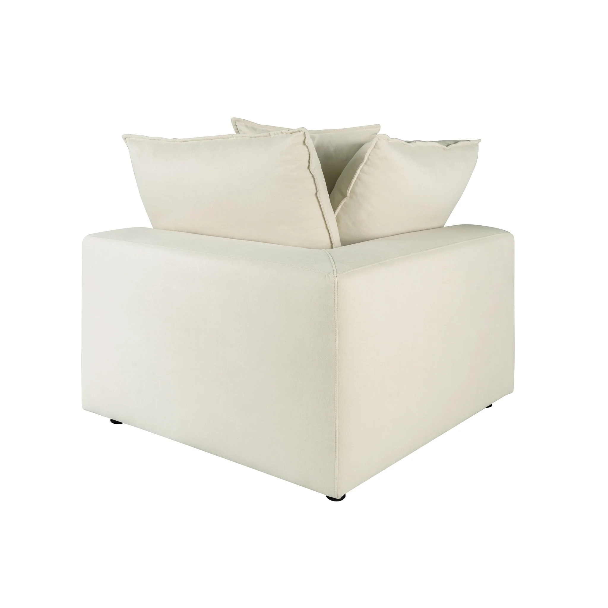 Cali Natural Performance Fabric Corner Chair - Image 4