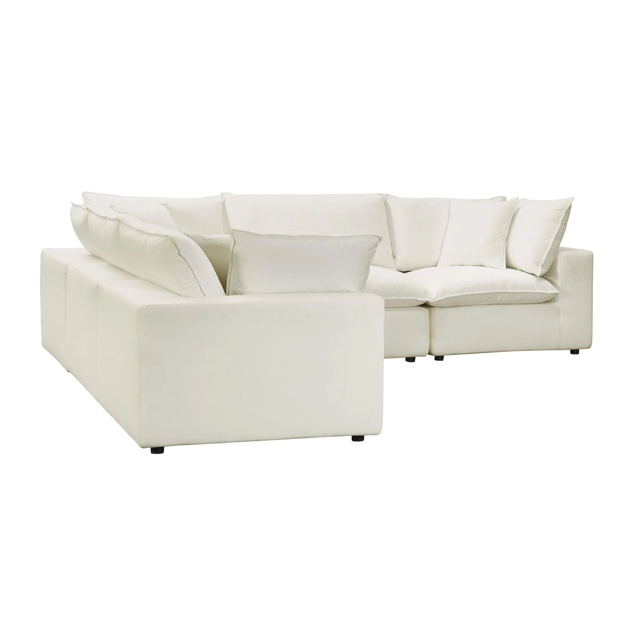 Cali Natural Performance Fabric Modular L-Sectional - Image 3