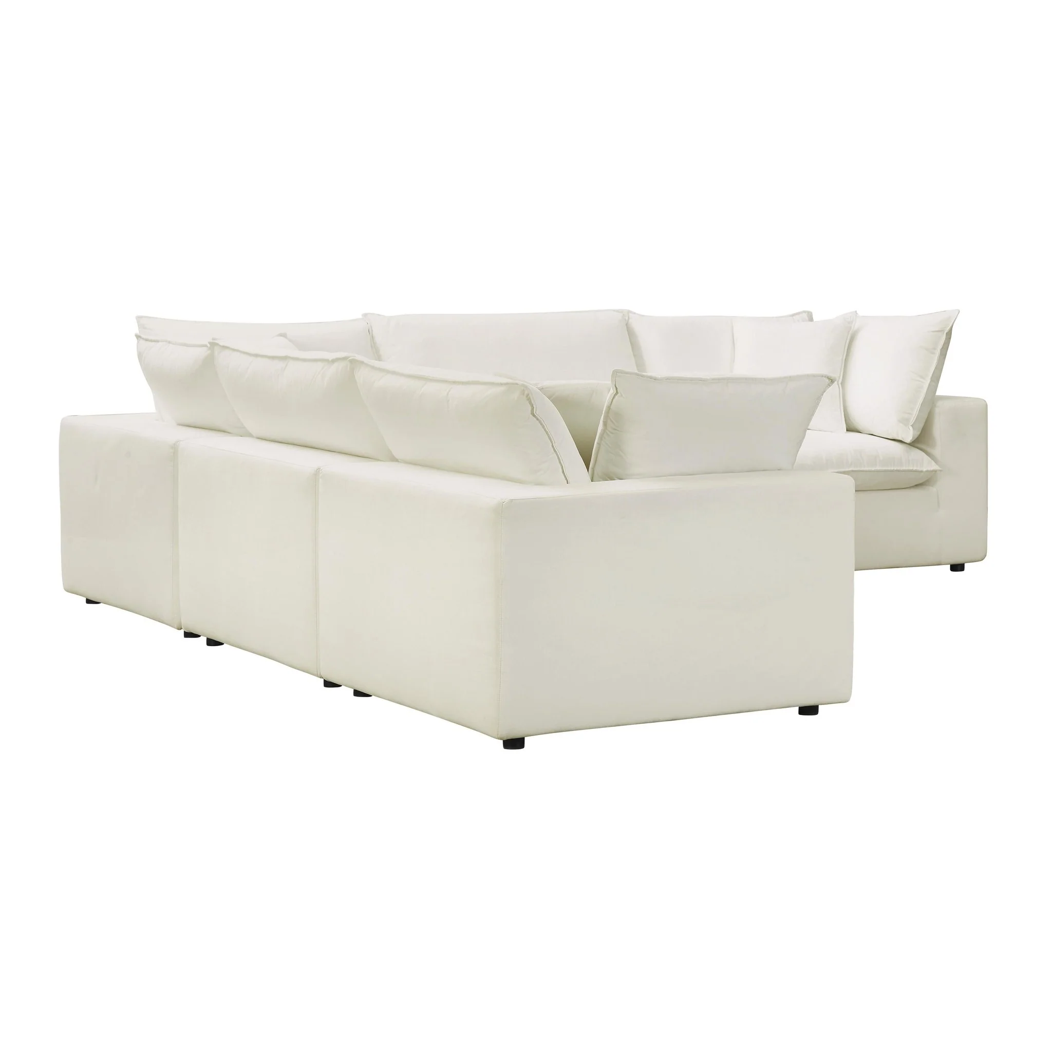 Cali Natural Performance Fabric Modular L-Sectional - Image 4