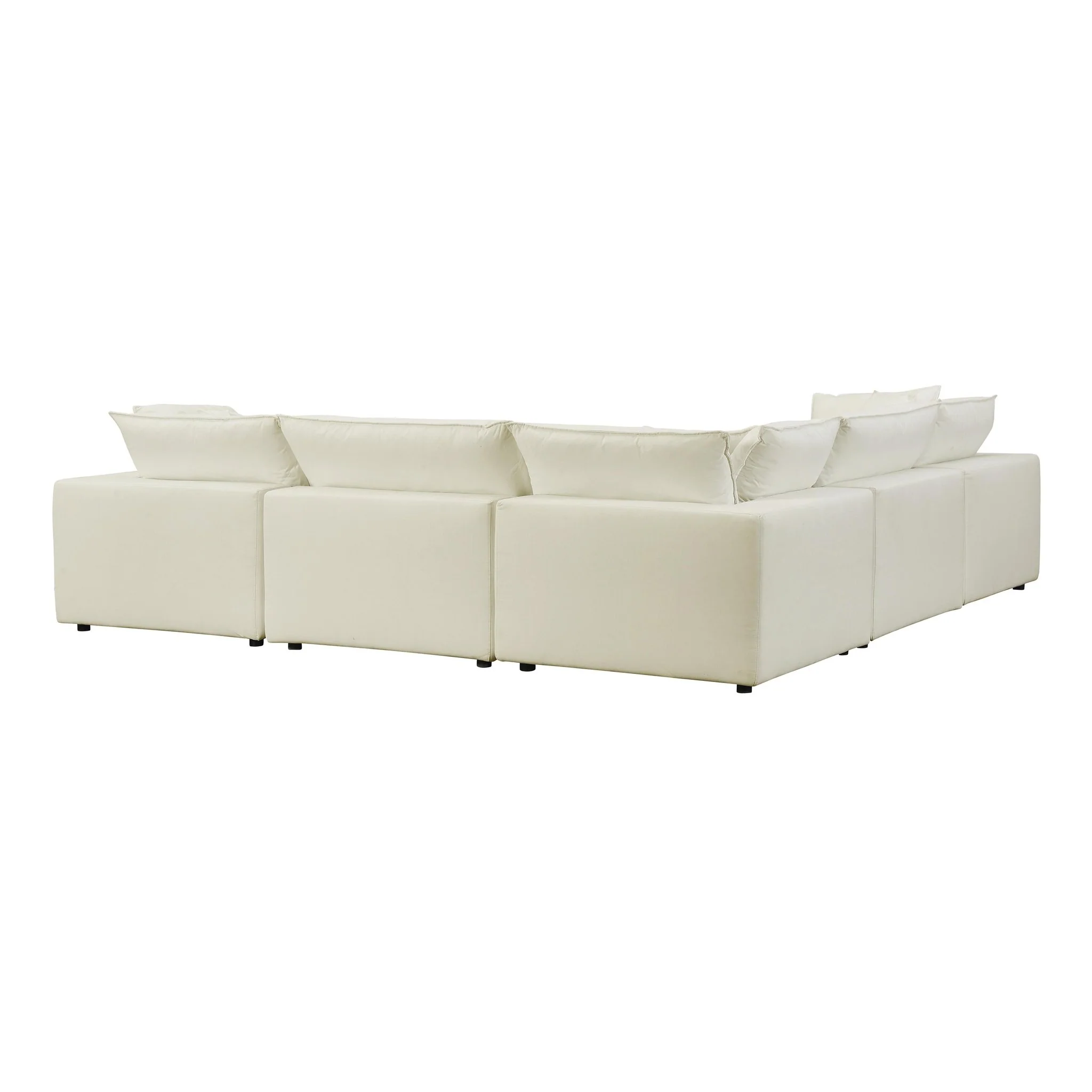 Cali Natural Performance Fabric Modular L-Sectional - Image 5
