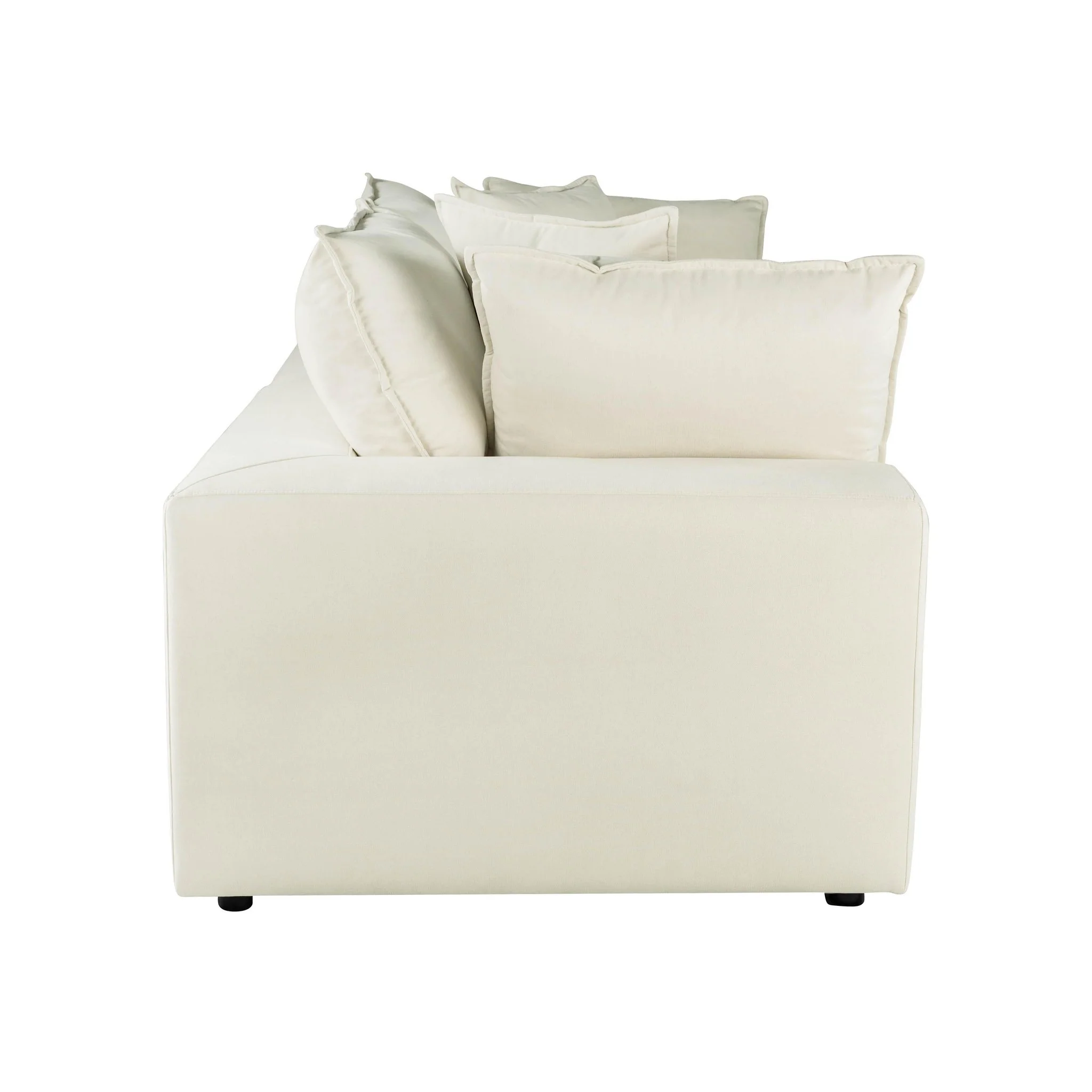 Cali Natural Performance Fabric Modular Loveseat - Image 4