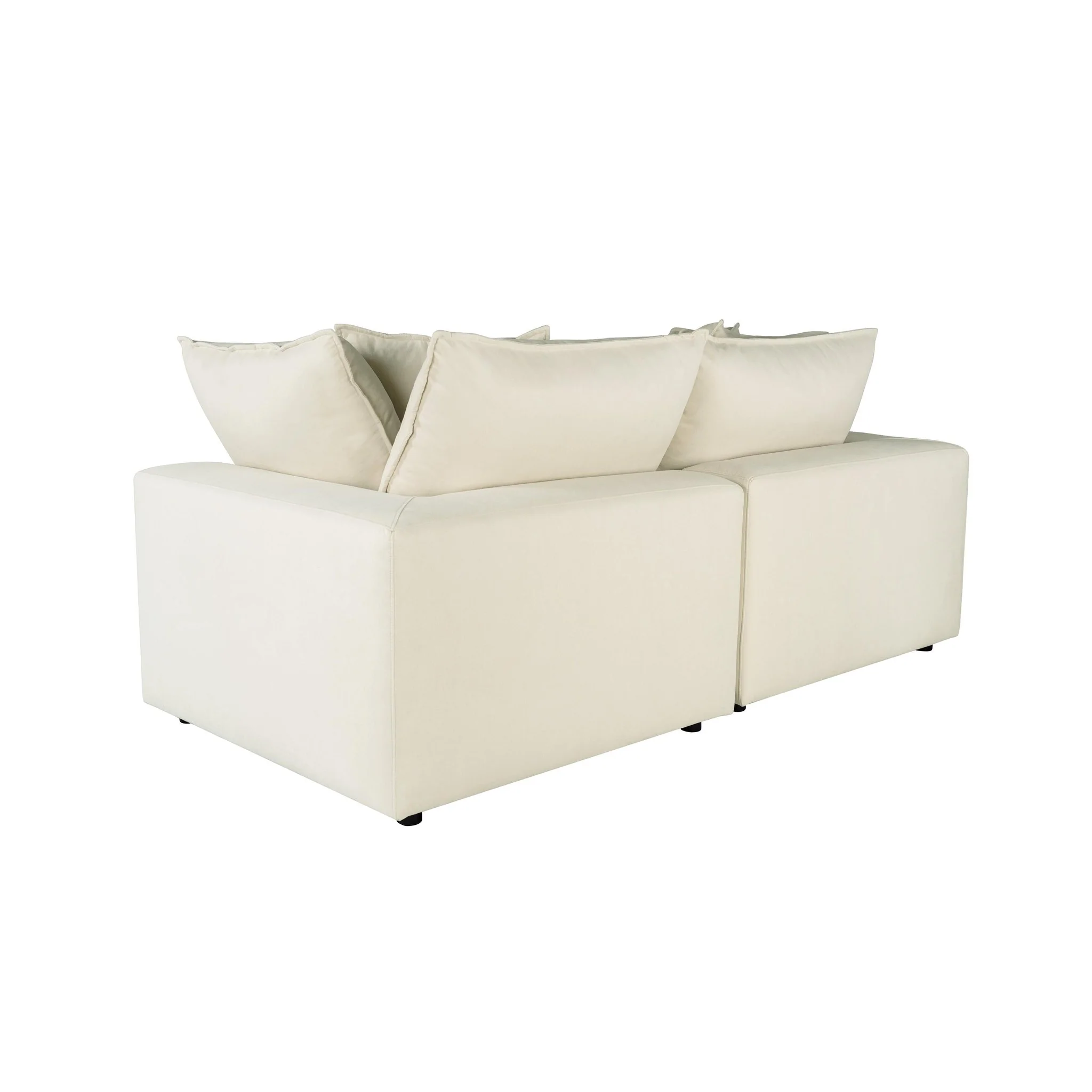 Cali Natural Performance Fabric Modular Loveseat - Image 5