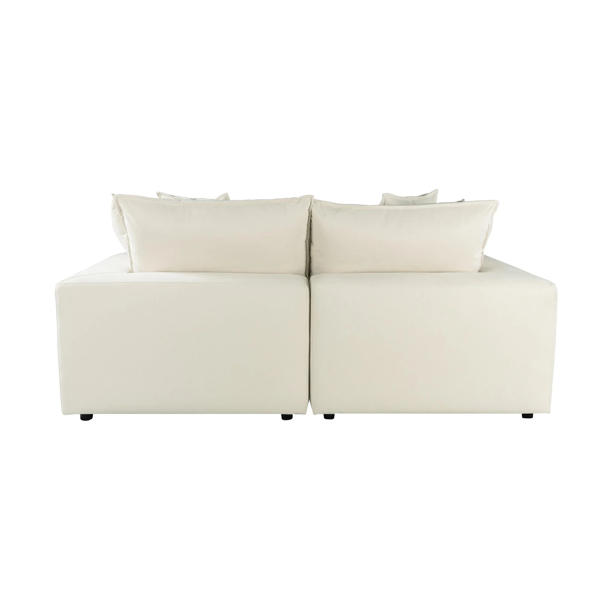 Cali Natural Performance Fabric Modular Loveseat - Image 6