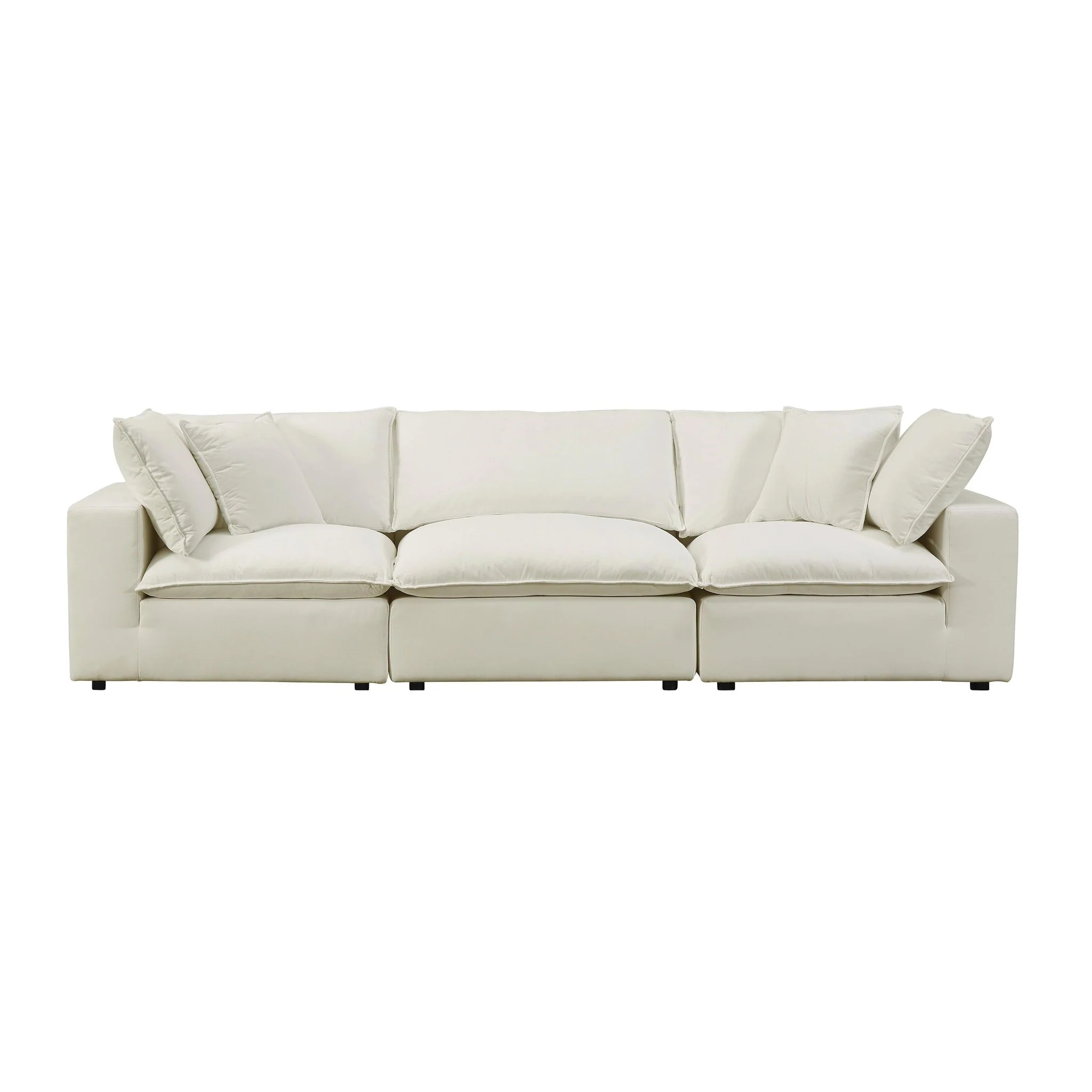 Cali Natural Performance Fabric Modular Sofa - Image 3