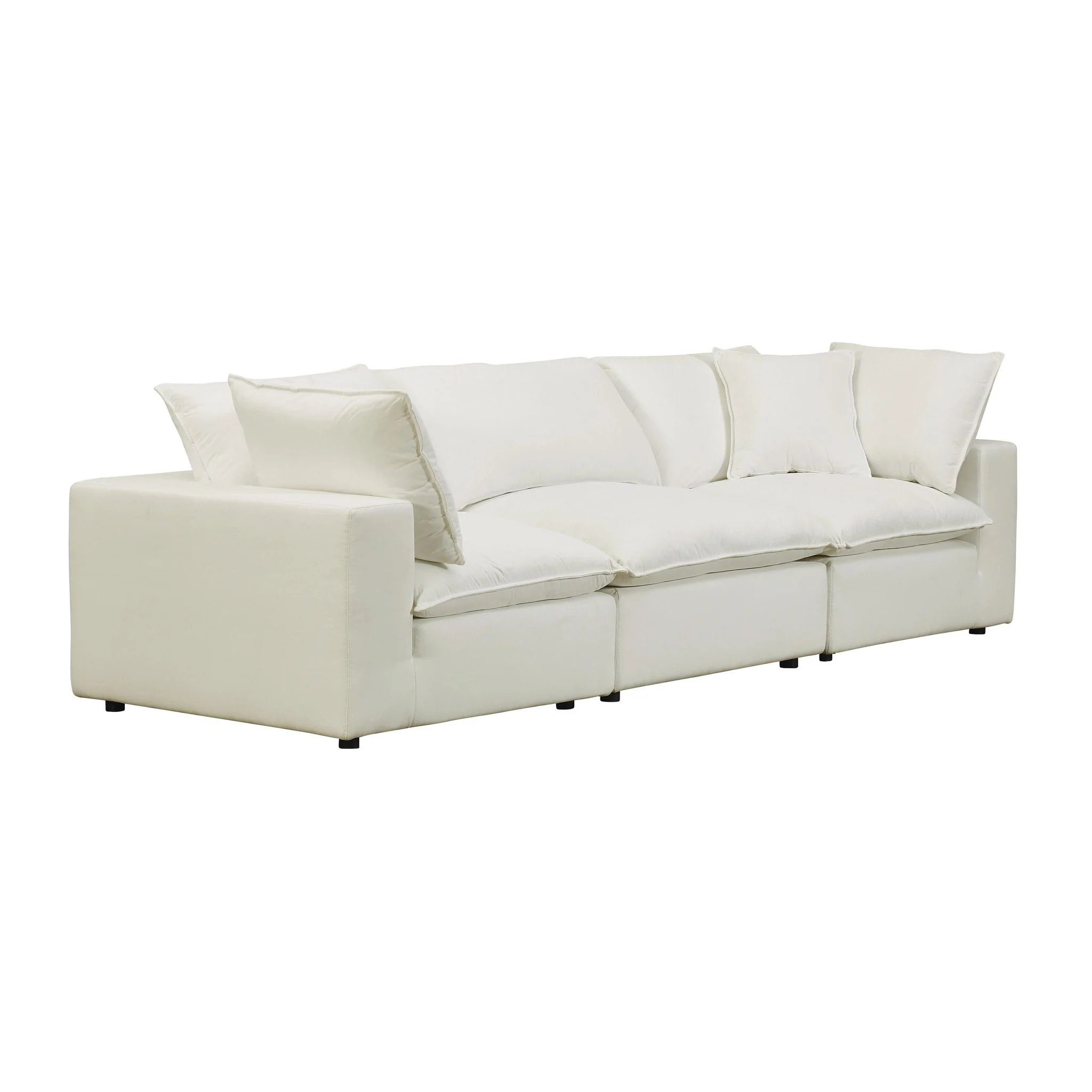 Cali Natural Performance Fabric Modular Sofa - Image 4