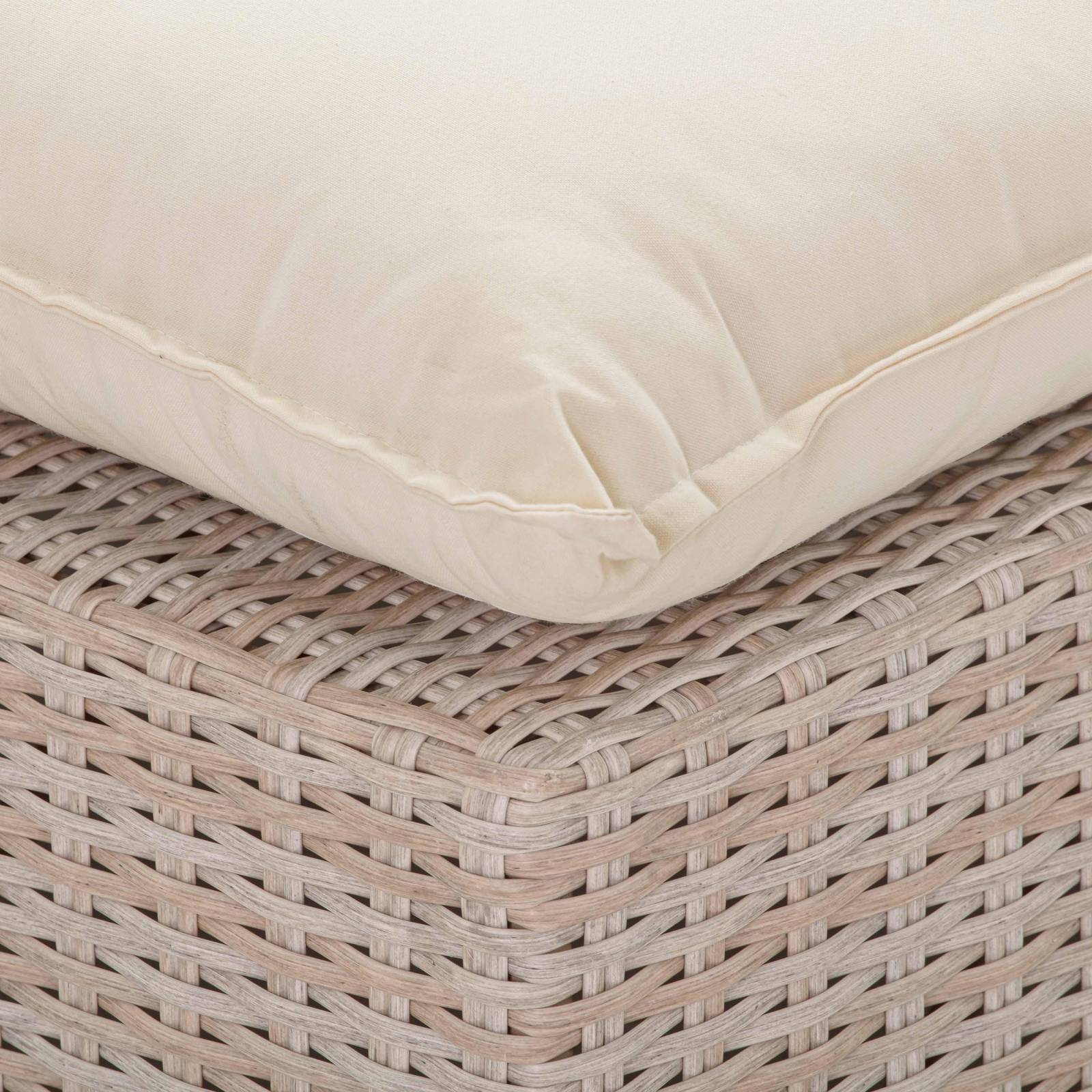 Cali Natural Wicker Outdoor Armless Chair - Image 6