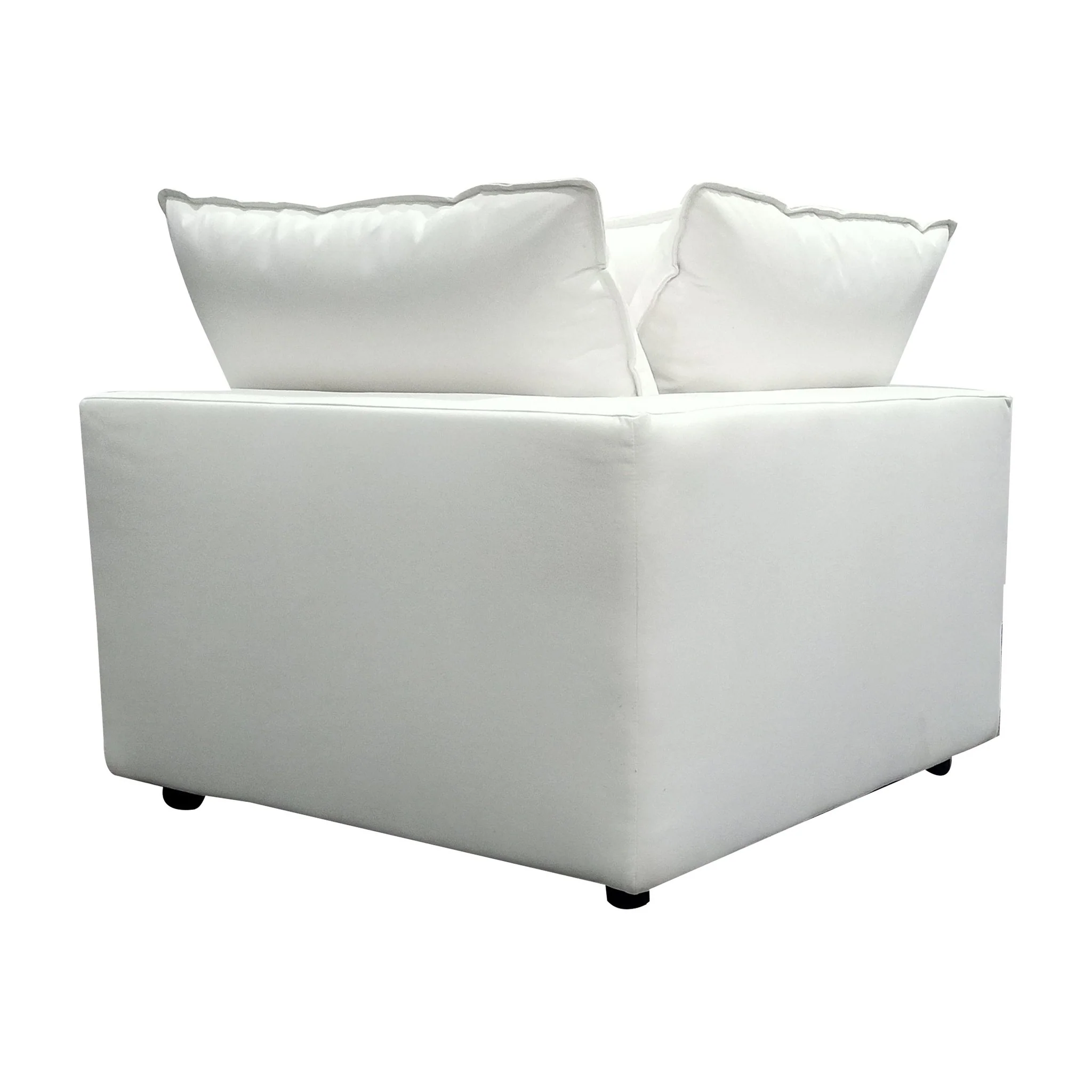 Cali Pearl Performance Fabric Corner Chair - Image 5
