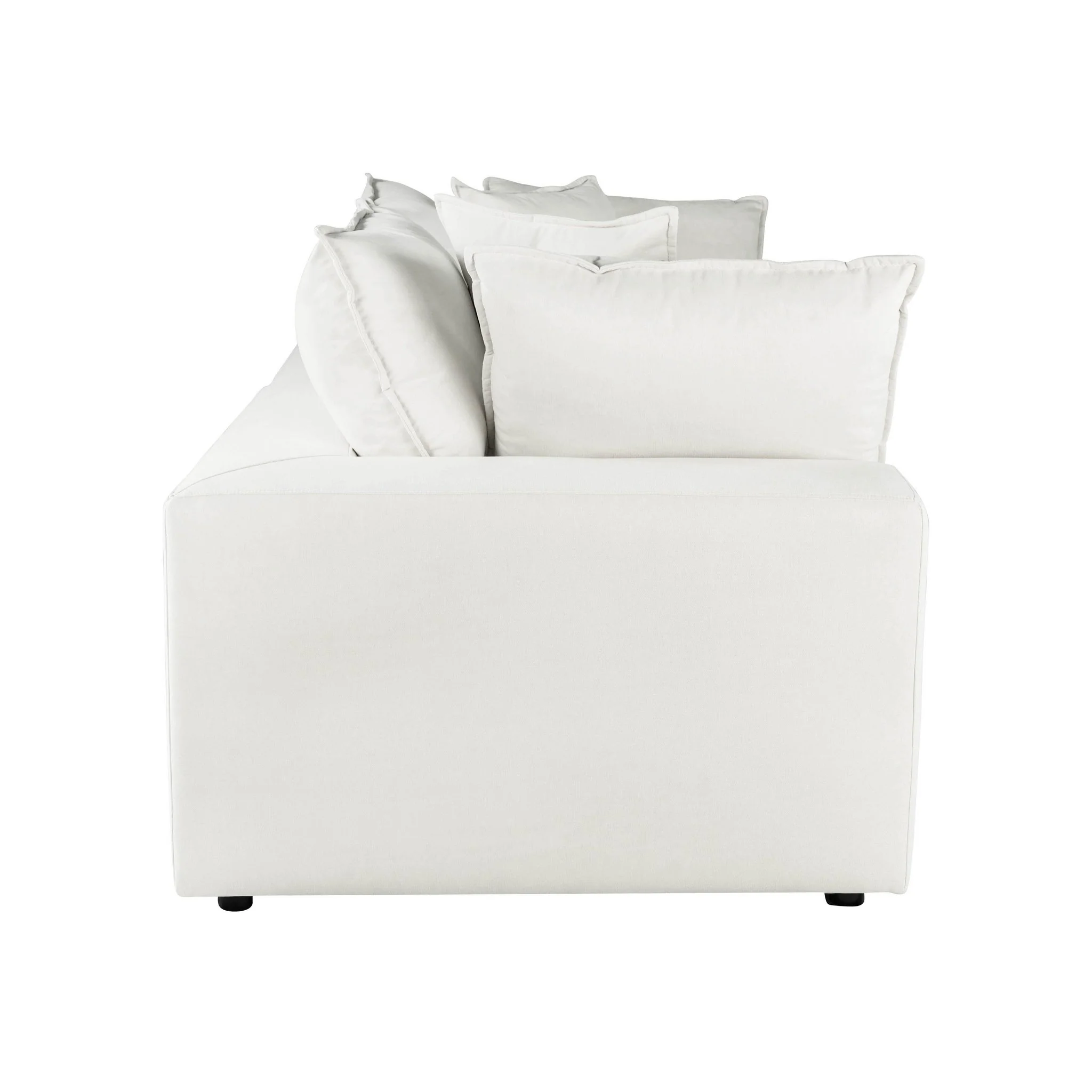 Cali Pearl Performance Fabric Modular Loveseat - Image 4