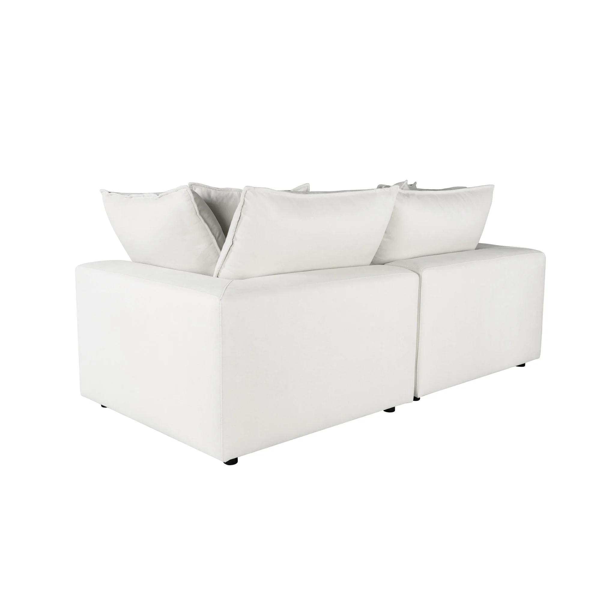 Cali Pearl Performance Fabric Modular Loveseat - Image 5