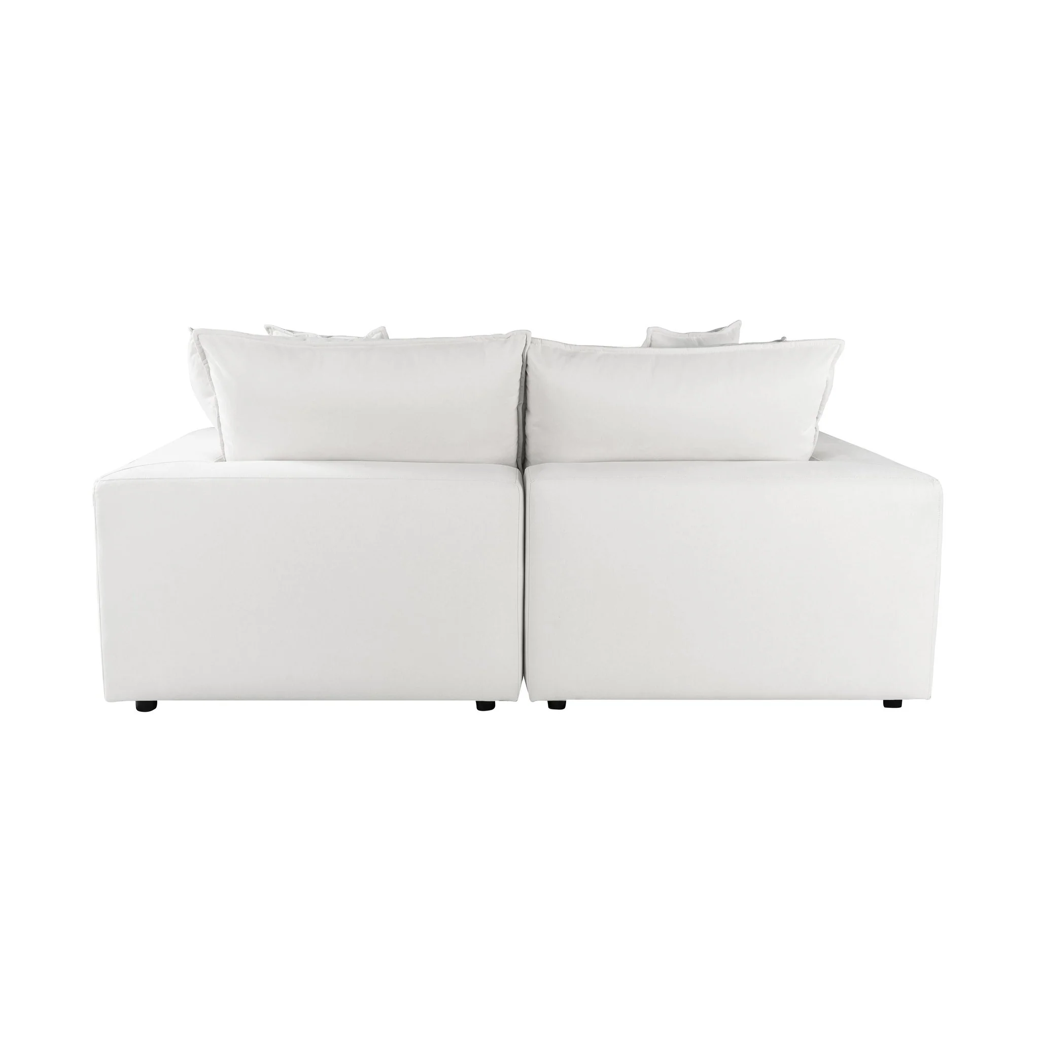 Cali Pearl Performance Fabric Modular Loveseat - Image 6