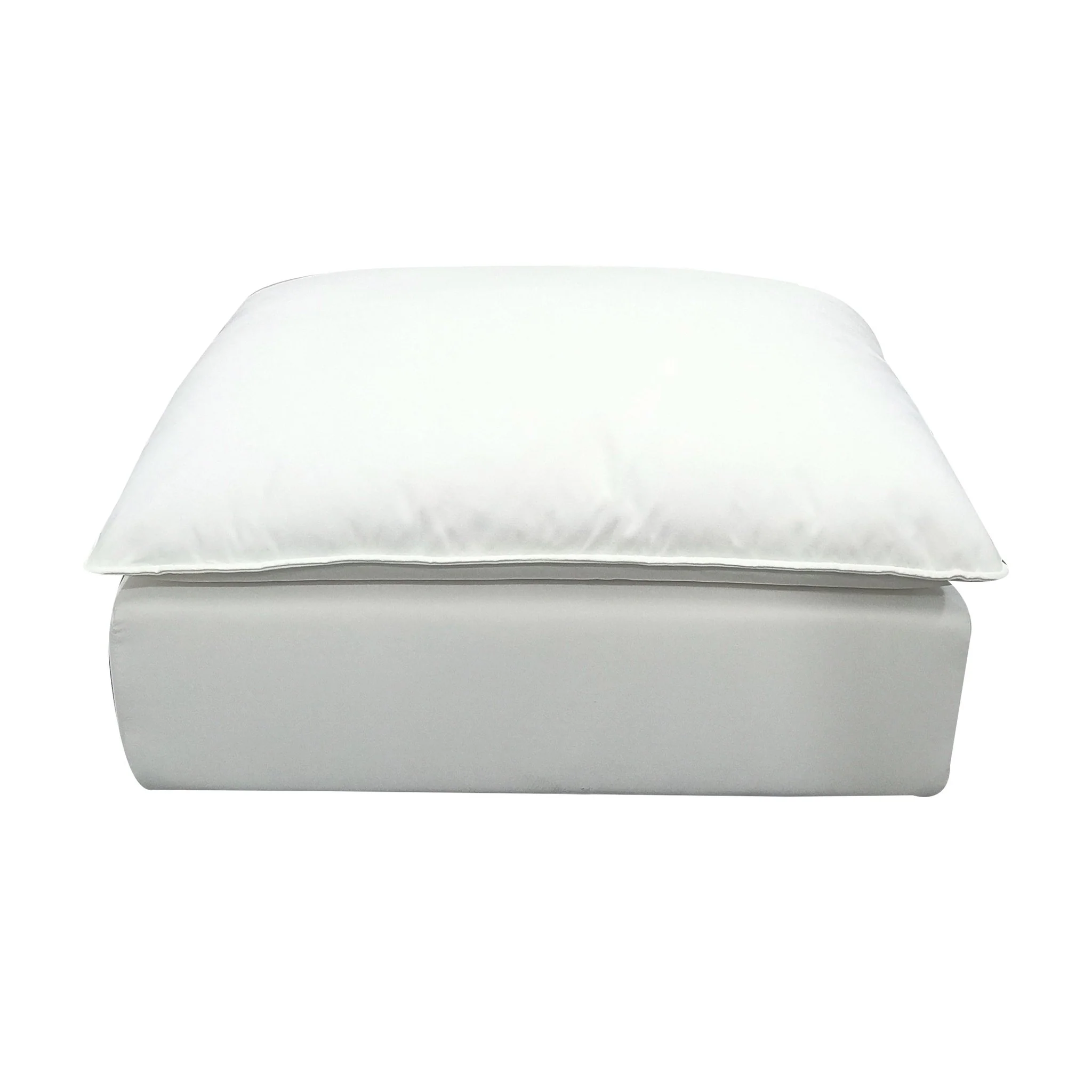 Cali Pearl Performance Fabric Ottoman - Image 3