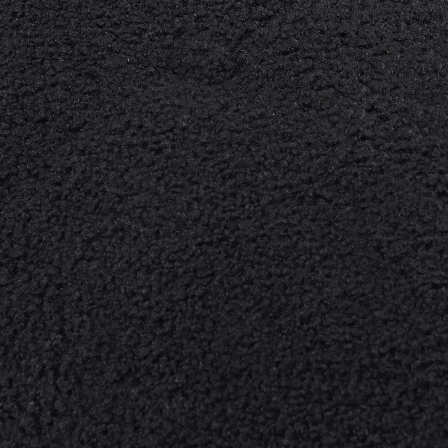 Calliope Black Vegan Shearling Modular Sofa - Image 7