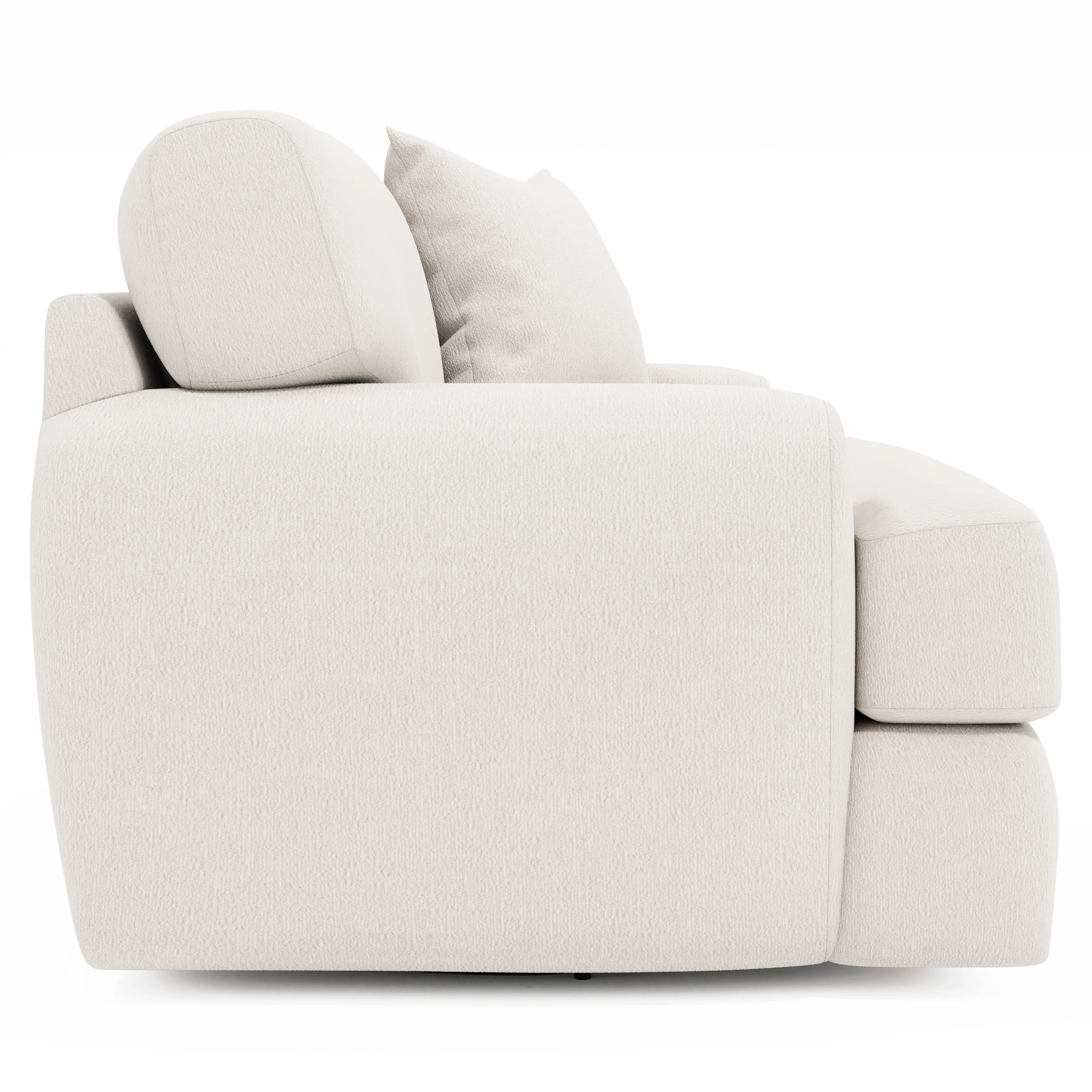 Cameron Fabric Swivel Chair - Image 3