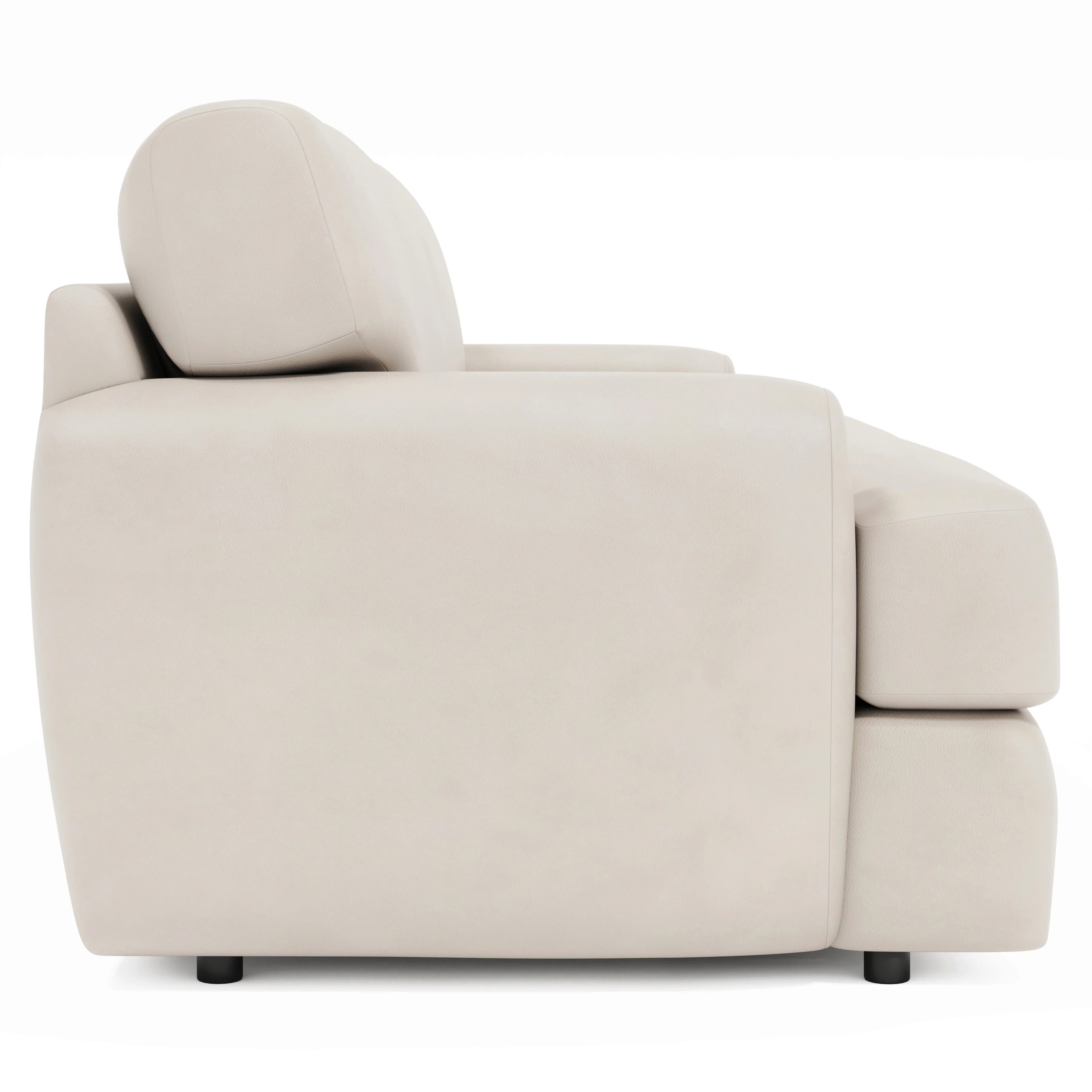 Cameron Leather Loveseat - Image 3