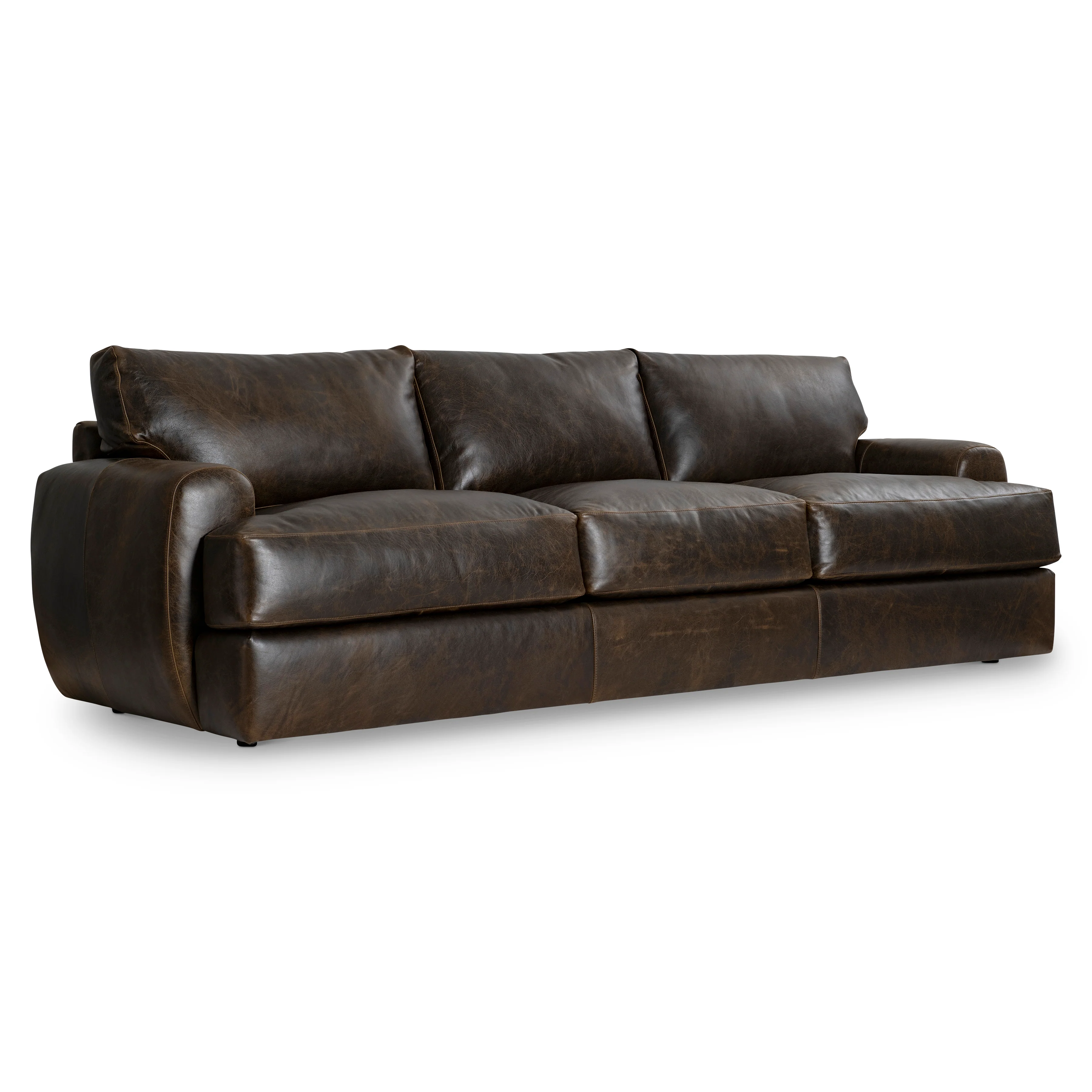 Cameron Leather Sofa - Image 12