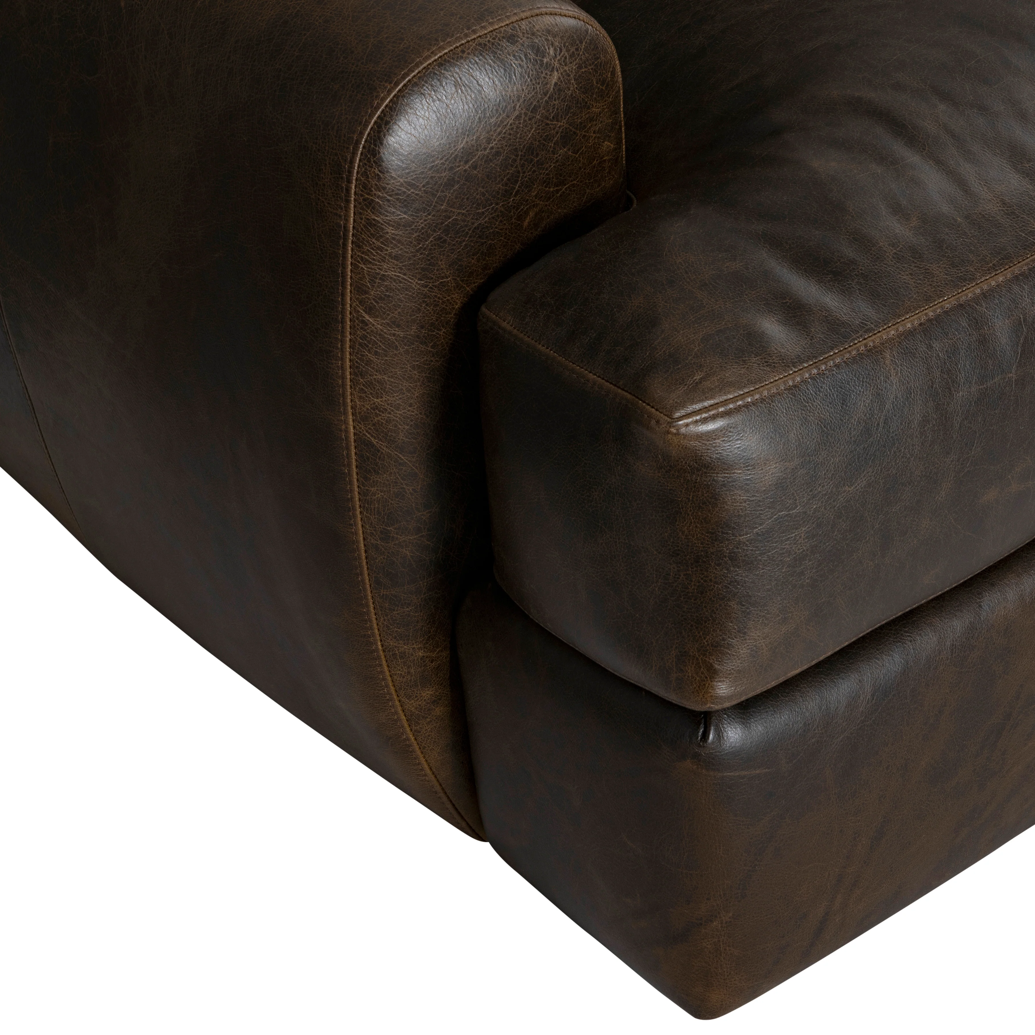 Cameron Leather Sofa - Image 6