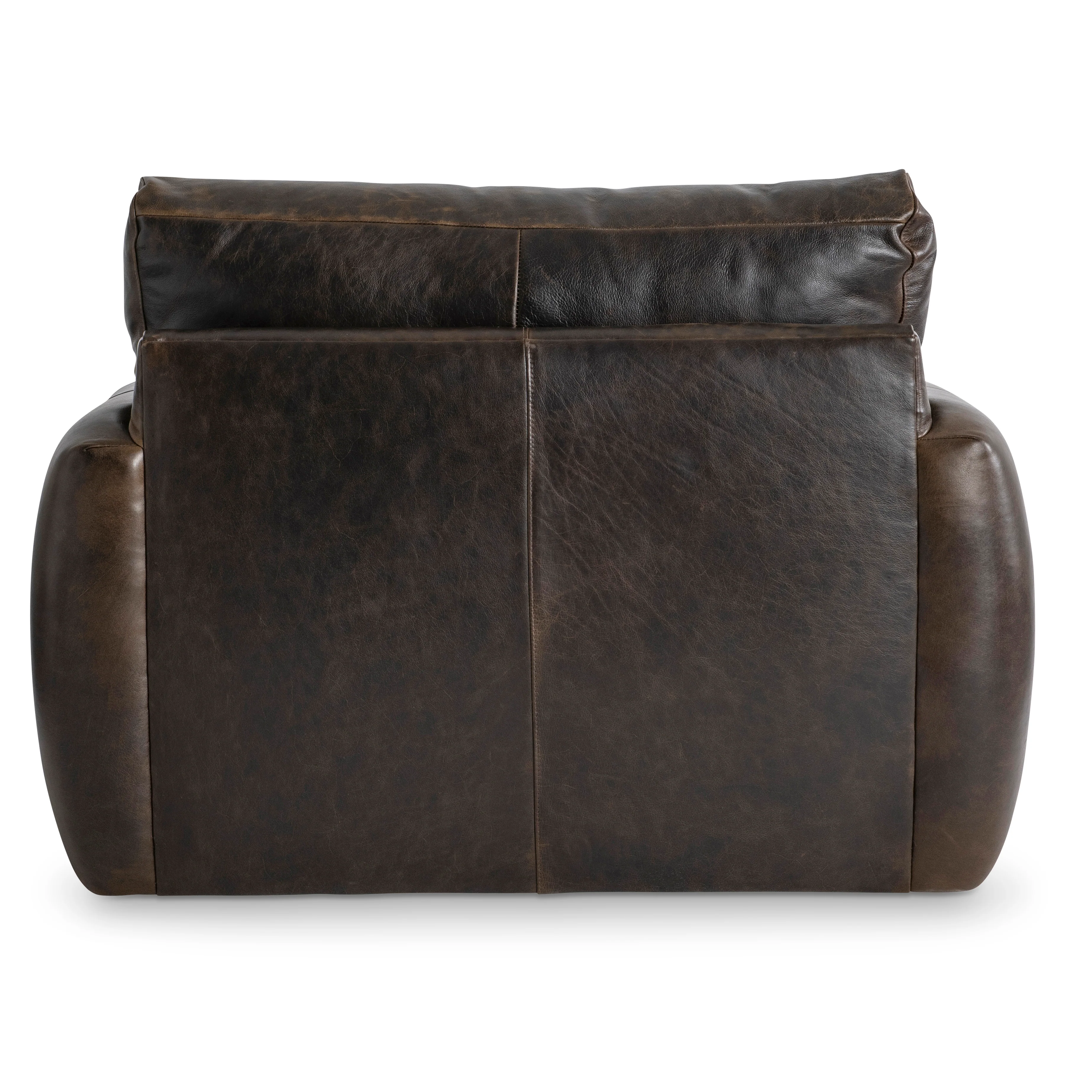 Cameron Leather Swivel Chair - Image 5