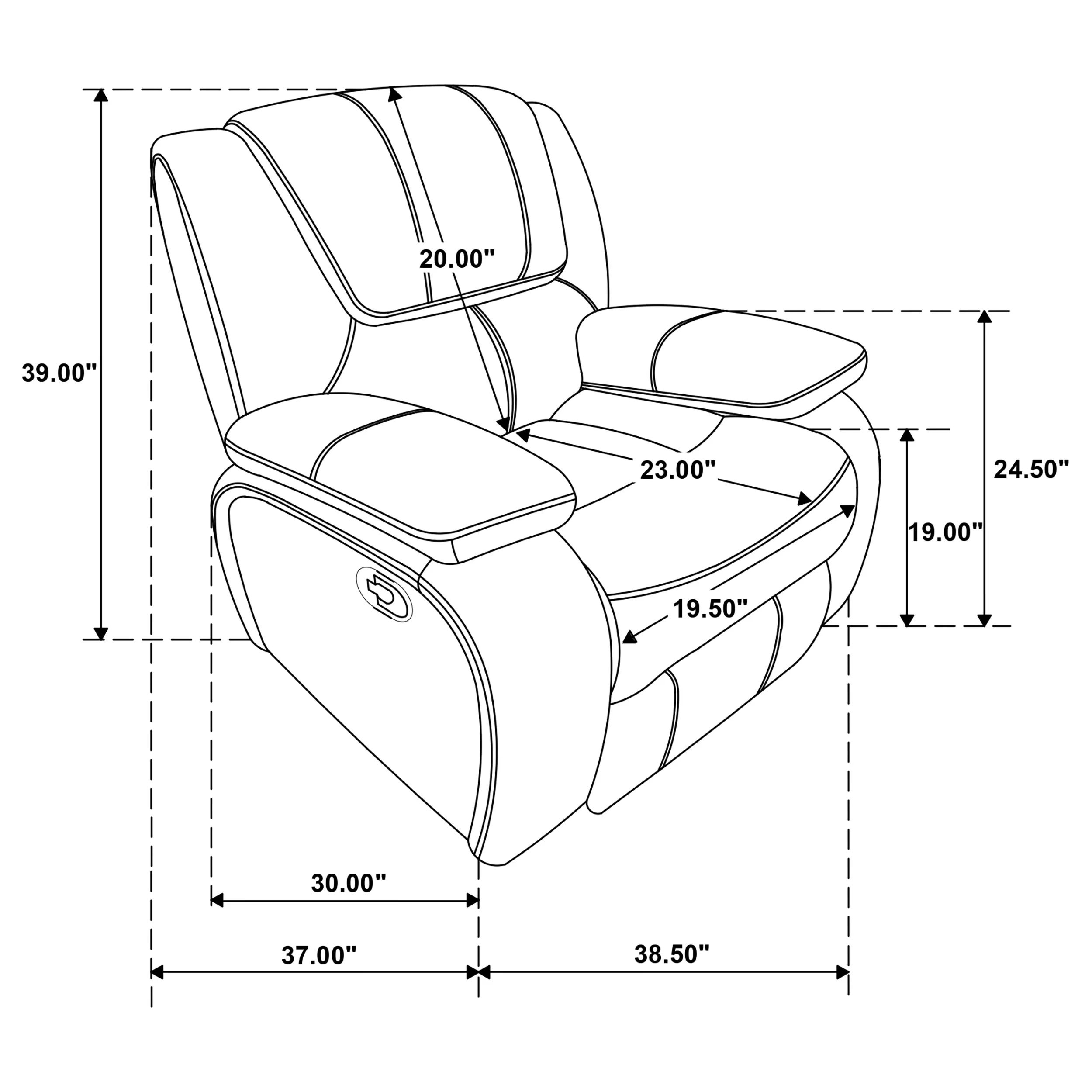 Camila Reclining Sofa Set - Image 71