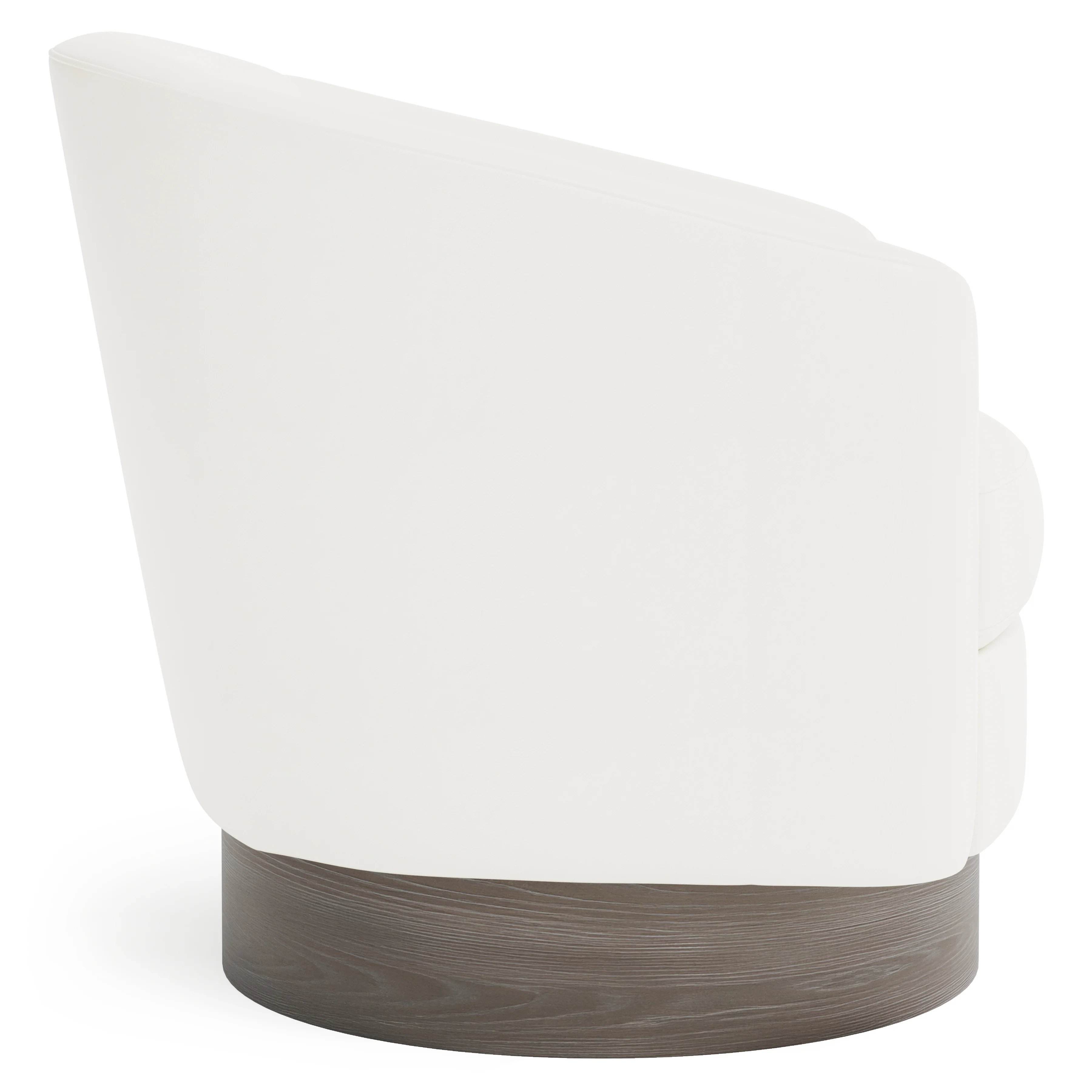 Camino Leather Swivel Chair - Image 11