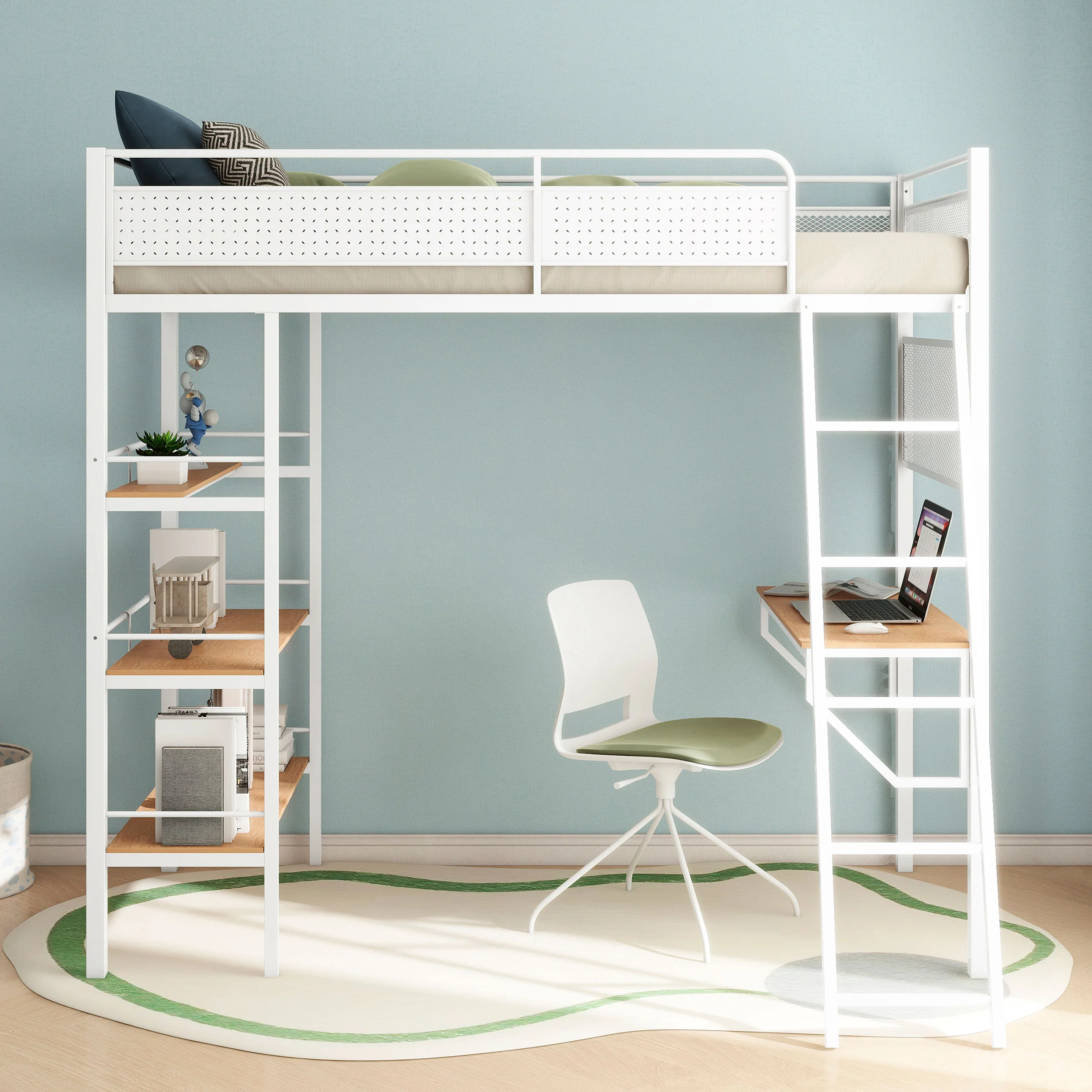Campus Workstation Loft Bed - Image 11