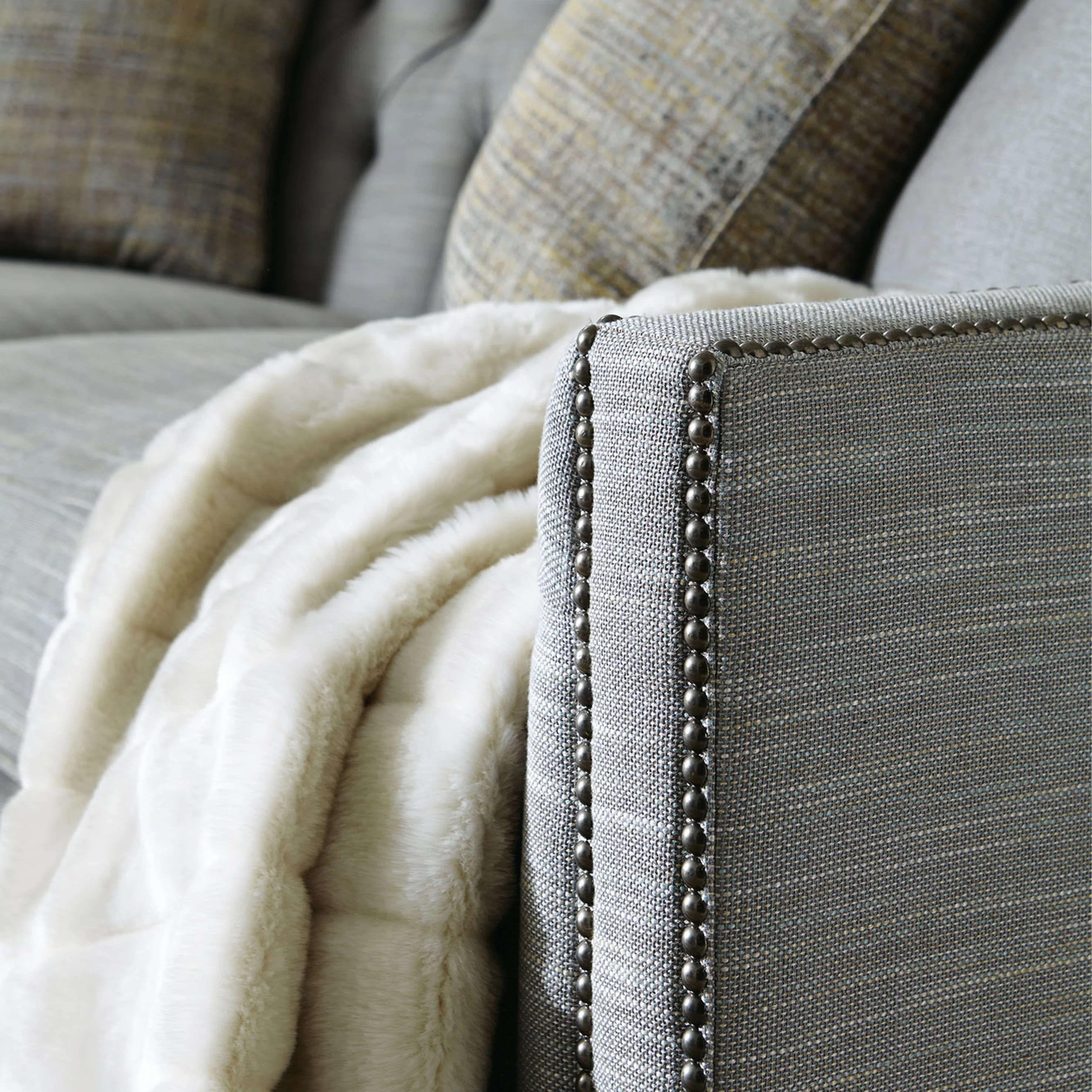 Candace Fabric Sofa - Image 23