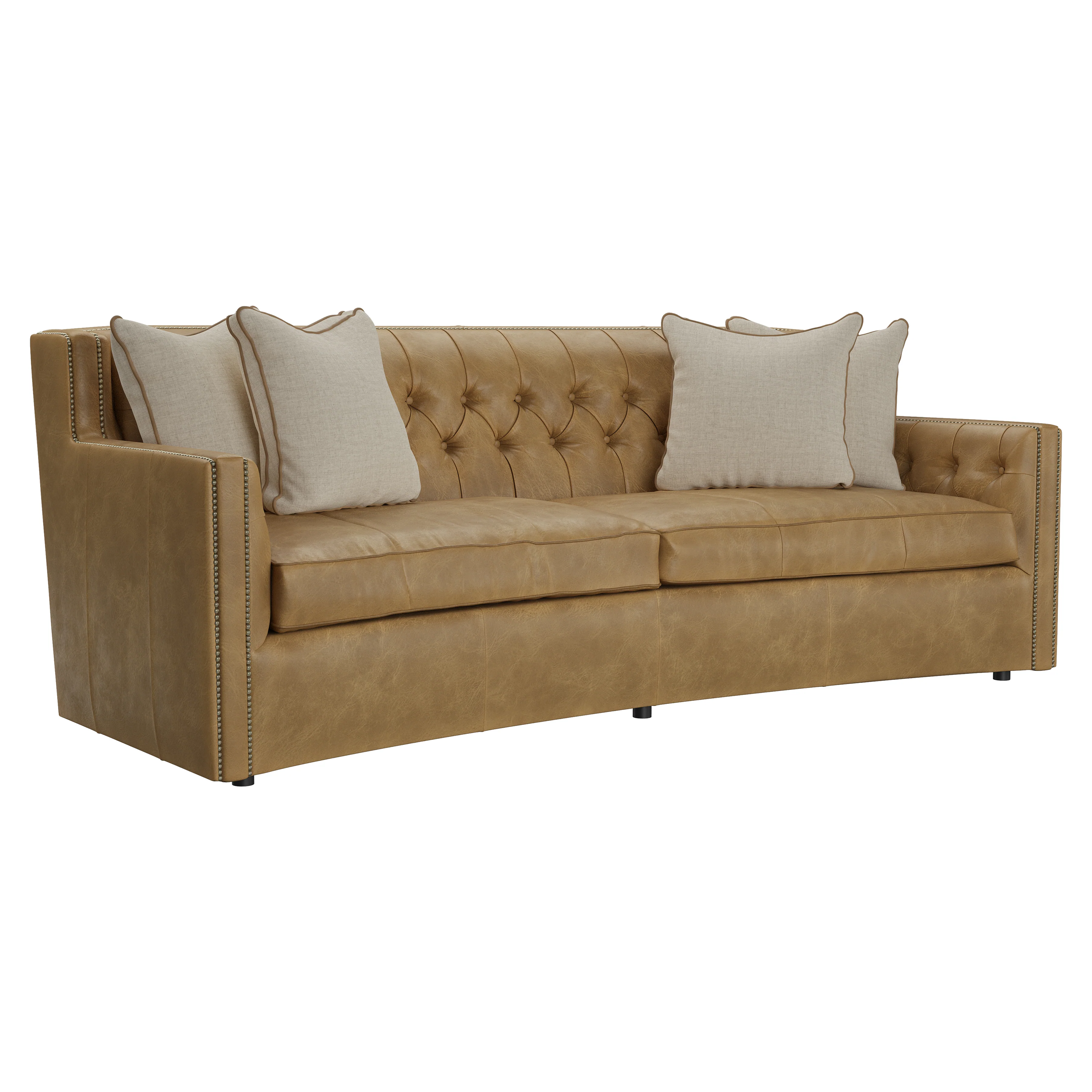 Candace Leather Sofa - Image 20