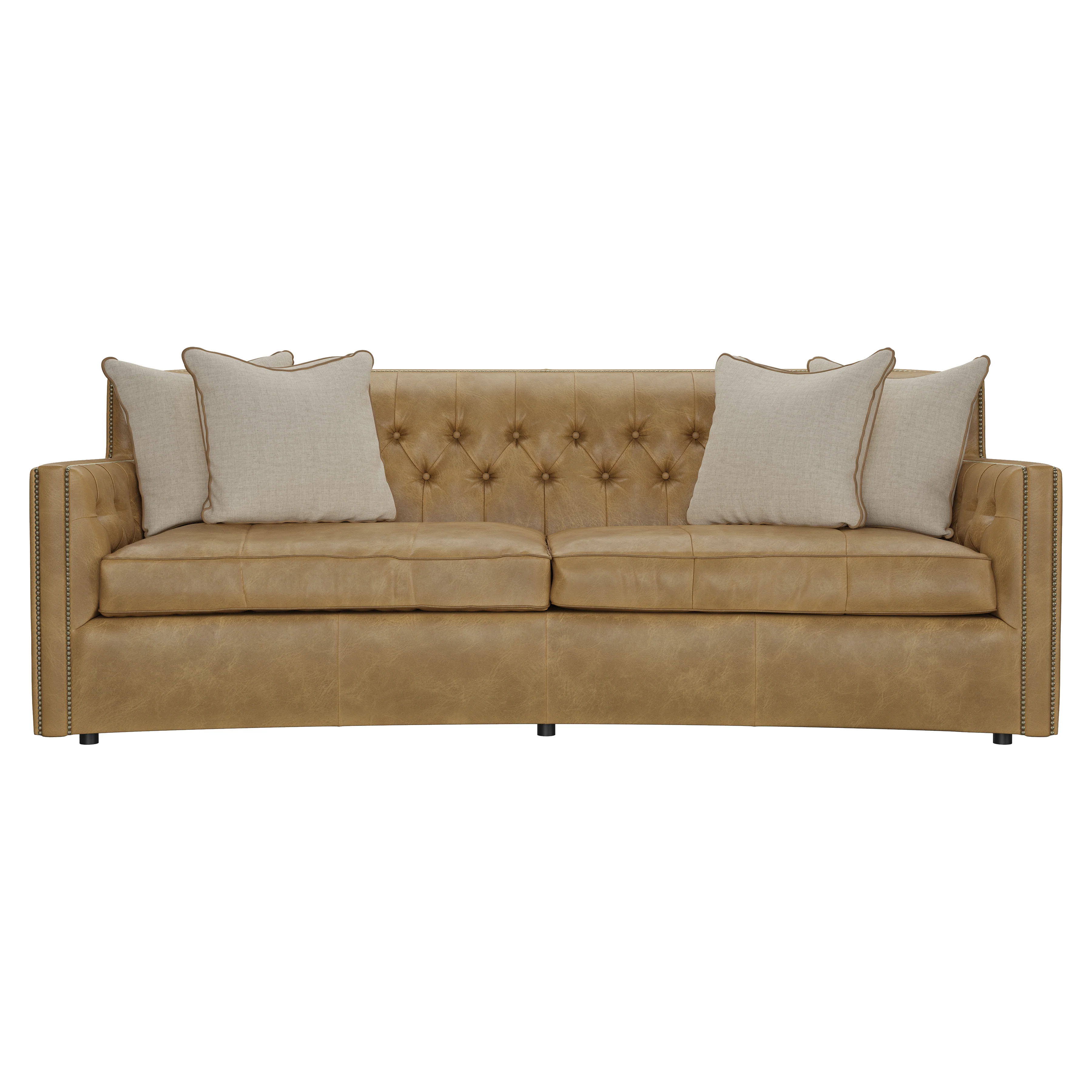 Candace Leather Sofa - Image 6