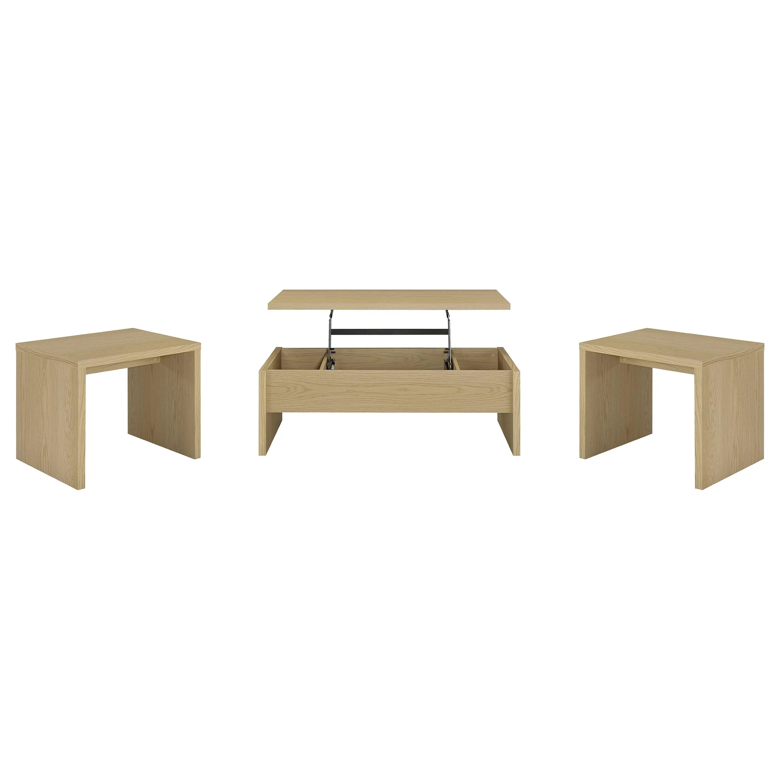 Canoga Lift-Top Coffee Table Set - Image 19