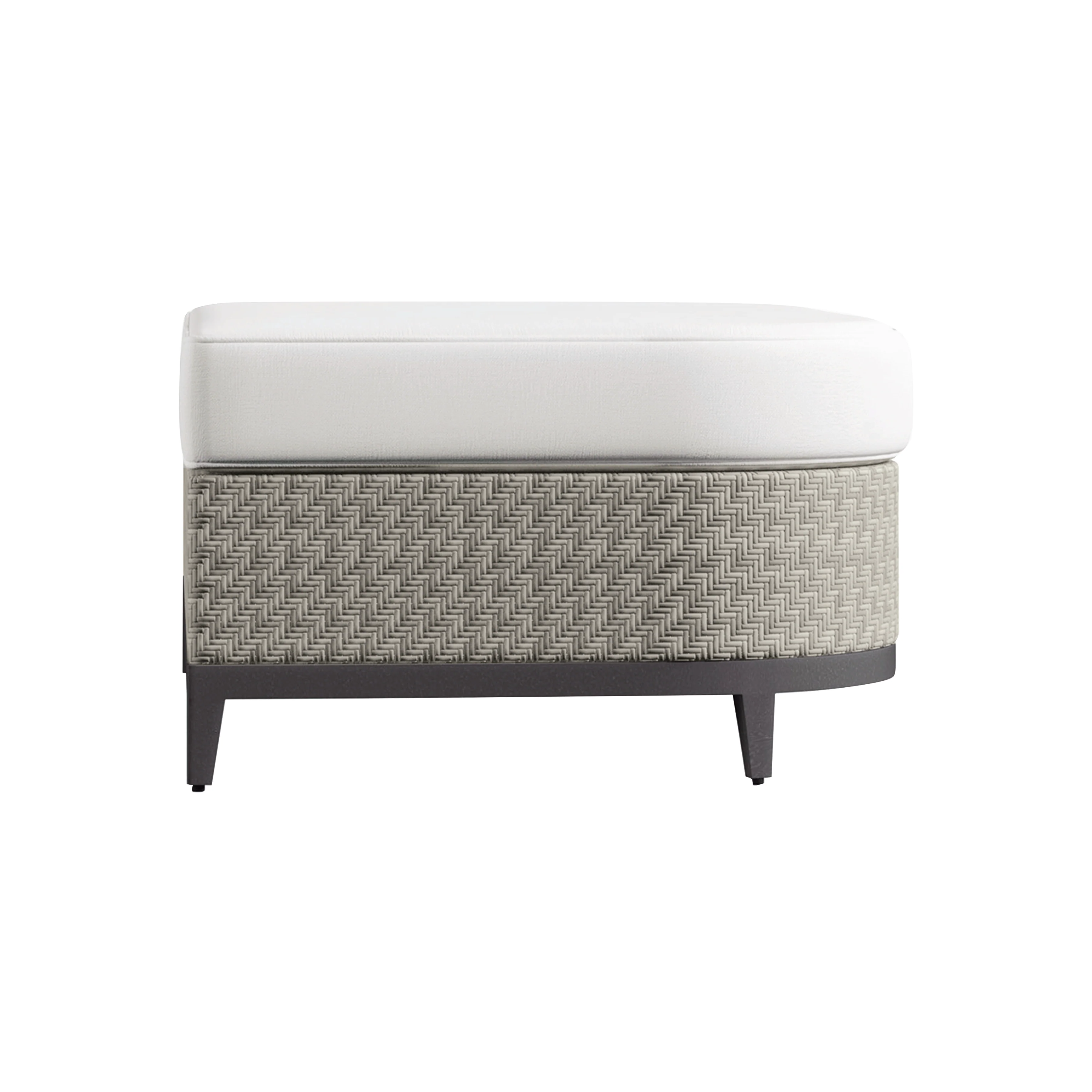 Captiva Outdoor Ottoman - Image 3