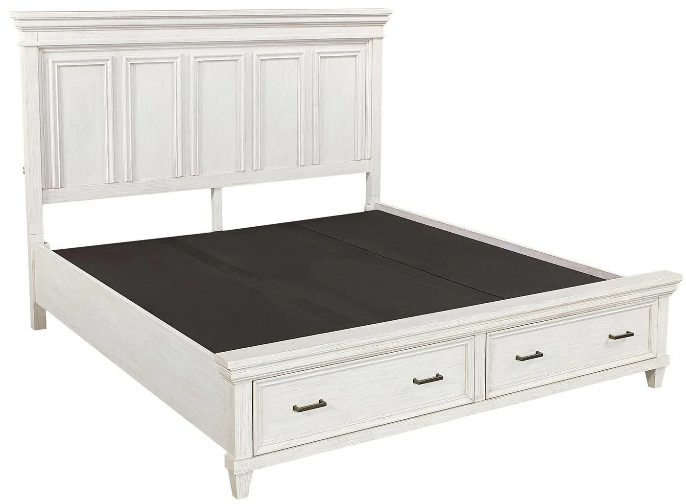 Aspenhome Caraway King Storage Bed in Aged Ivory - Image 2