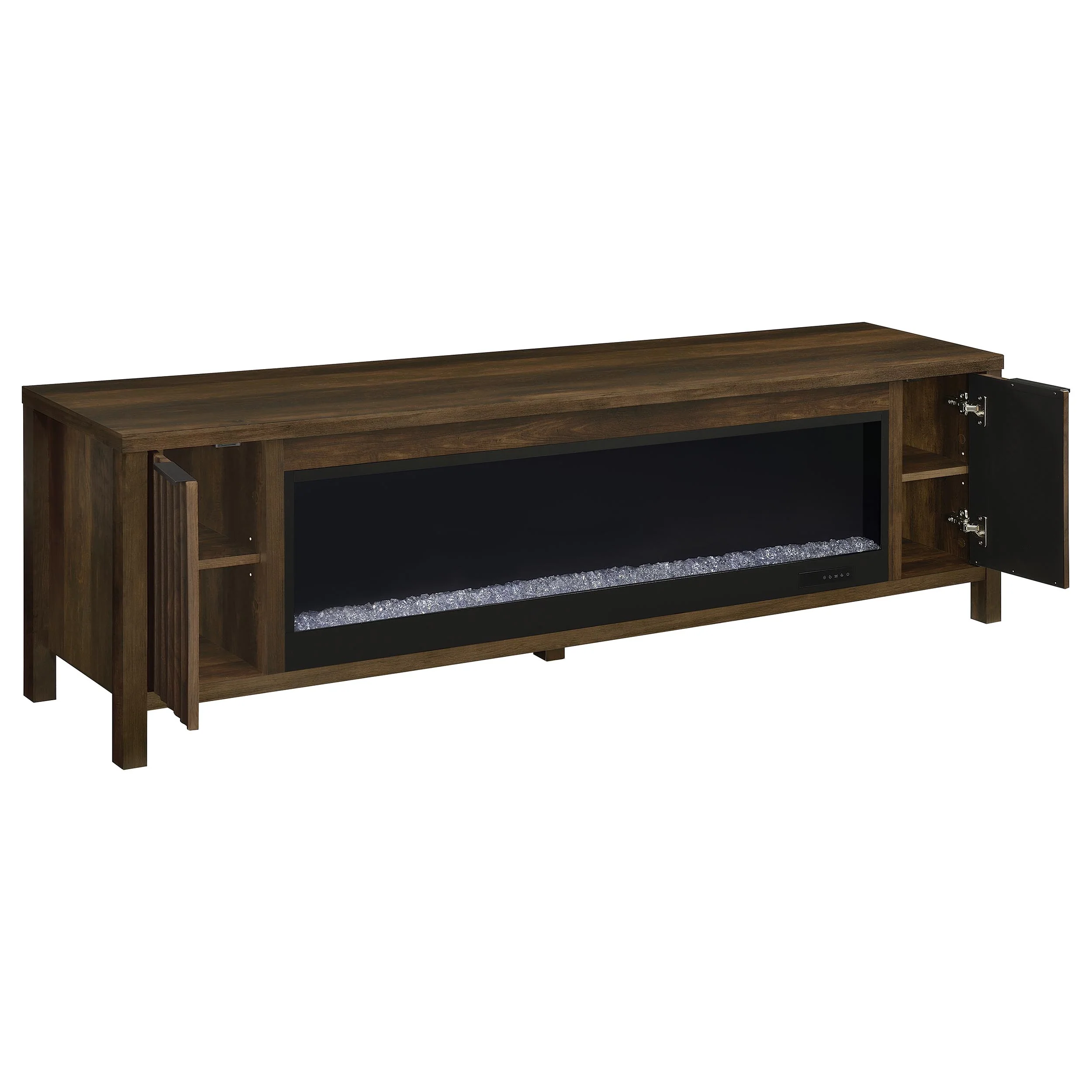 Carey TV Stand Fireplace Console - Image 3