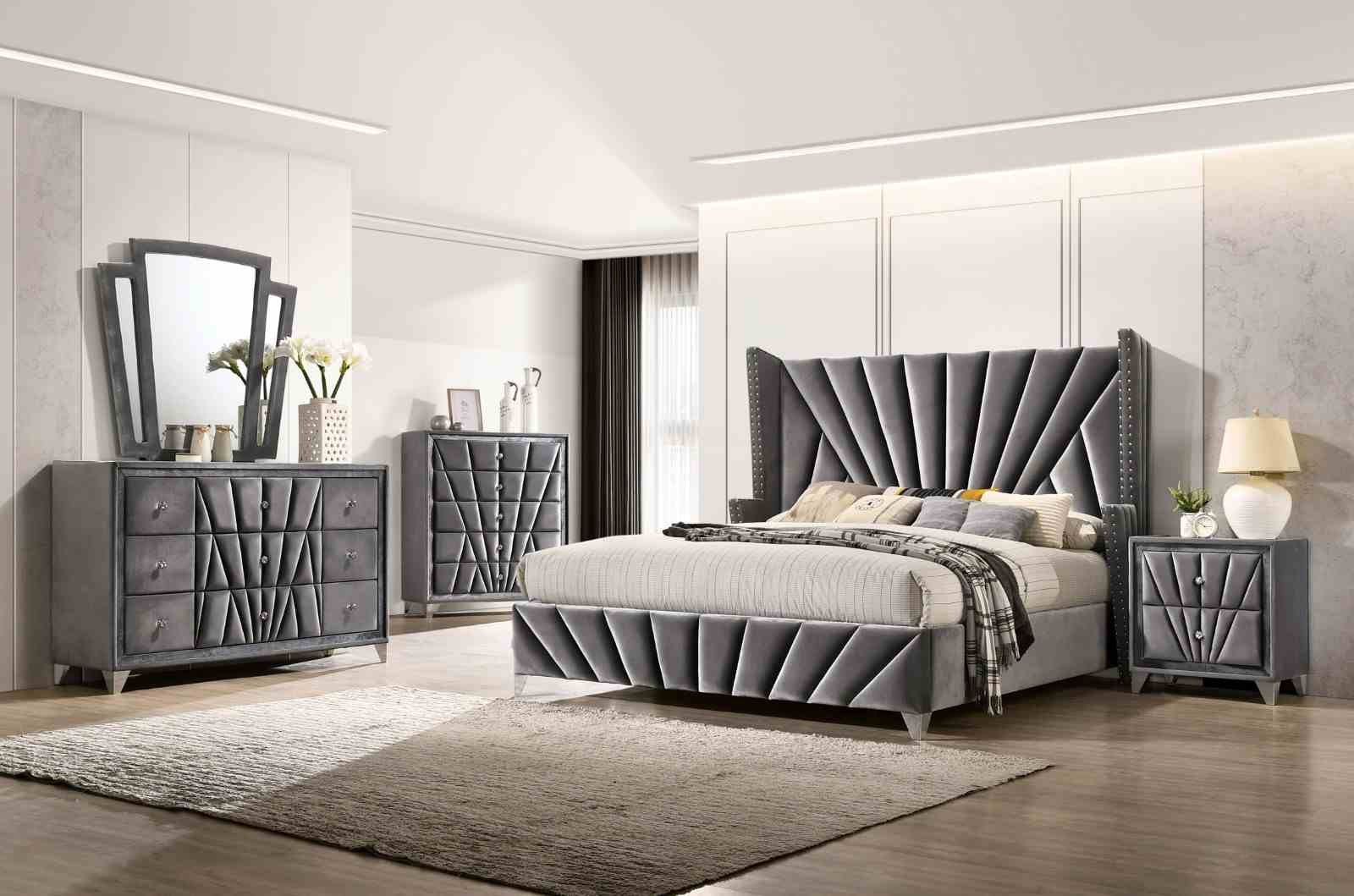 Carissa Chest, Gray - Image 2