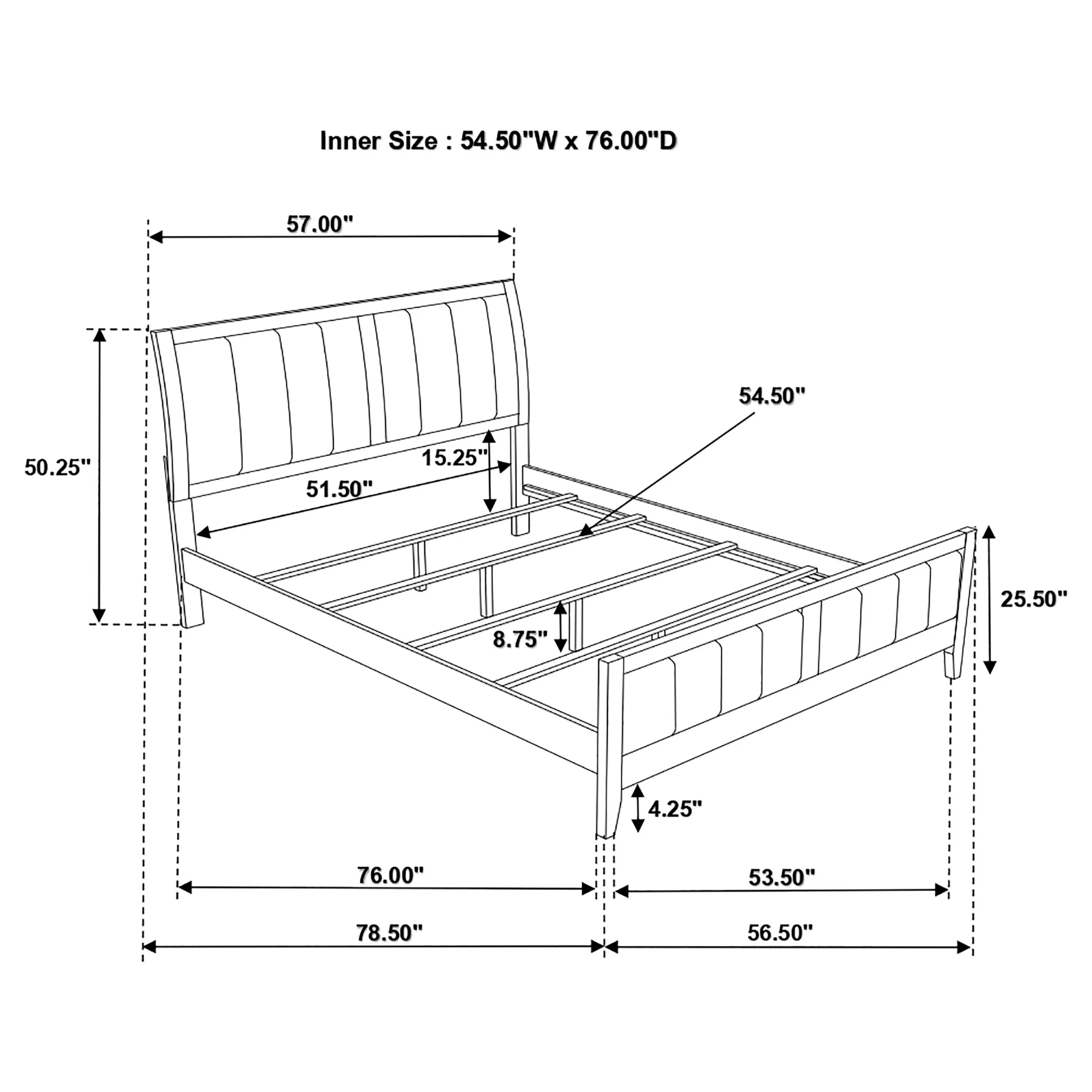 Carlton Panel Bed - Image 41
