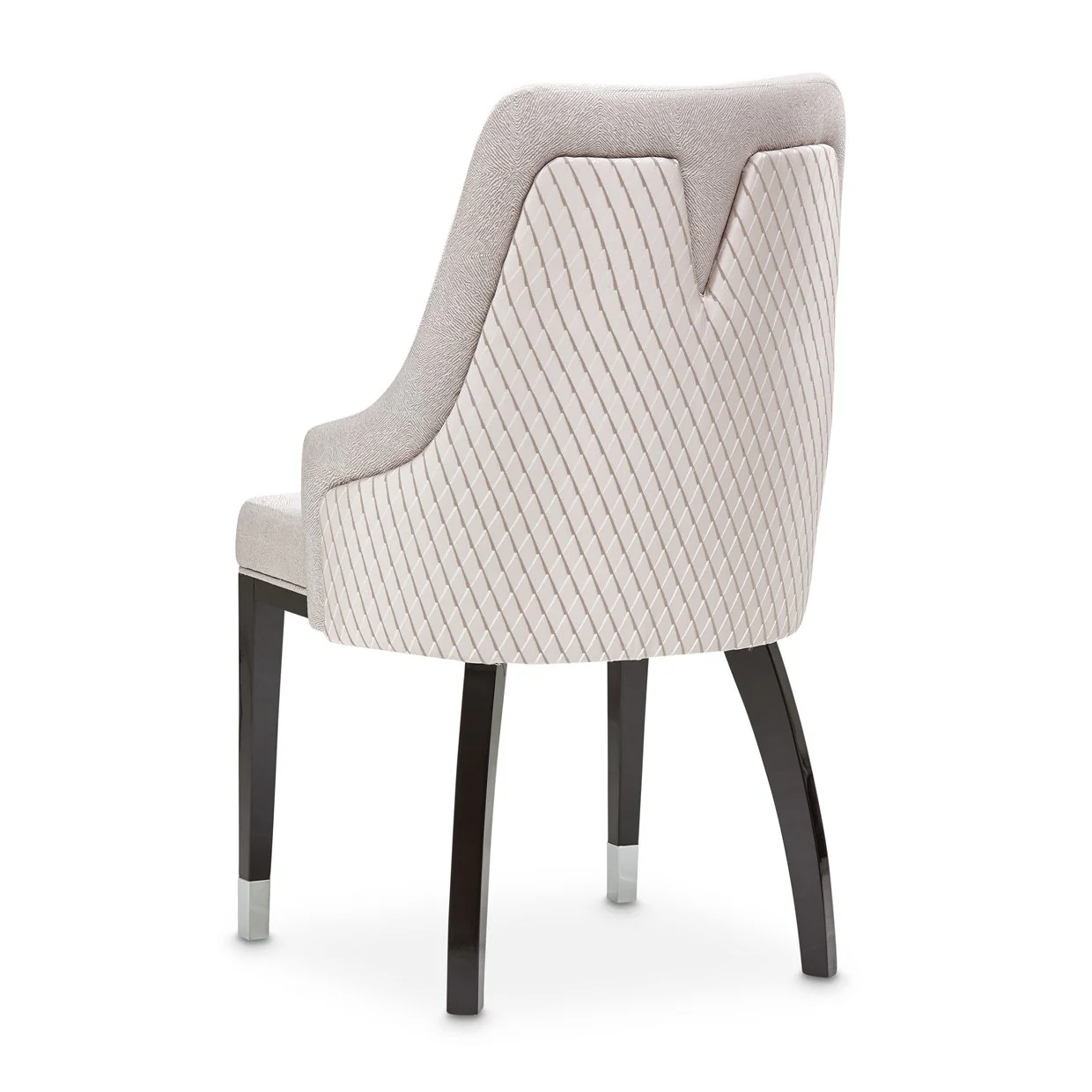 Carmela Dining Arm Chair - Glossy Charcoal Sand - Image 16