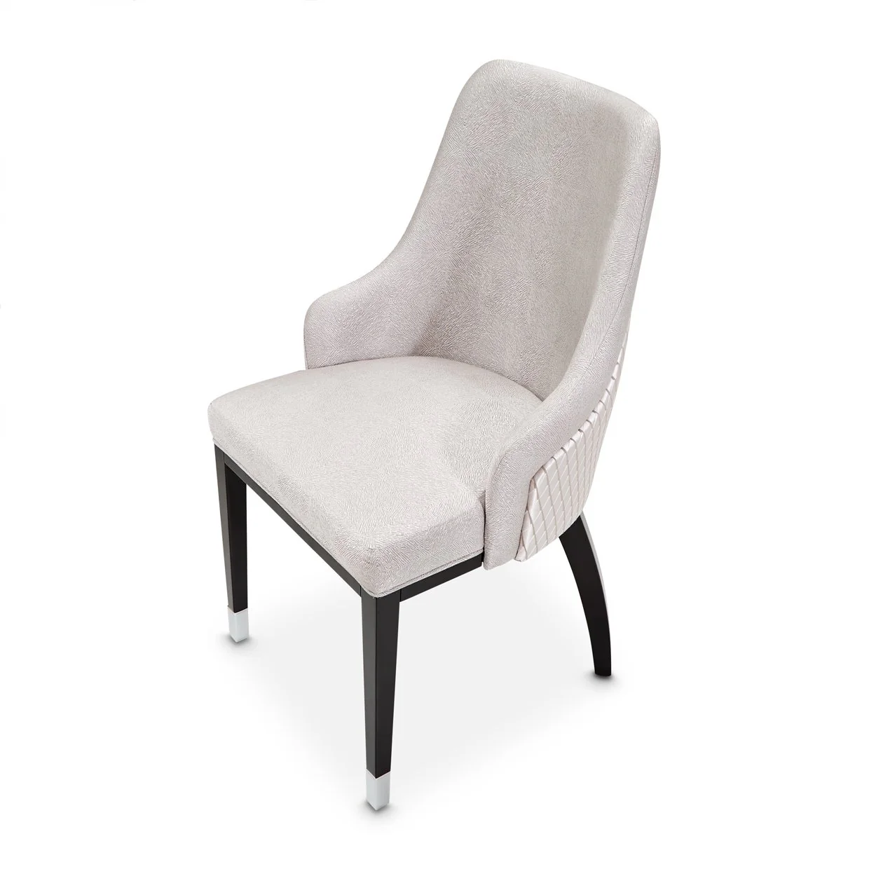 Carmela Dining Arm Chair - Glossy Charcoal Sand - Image 18