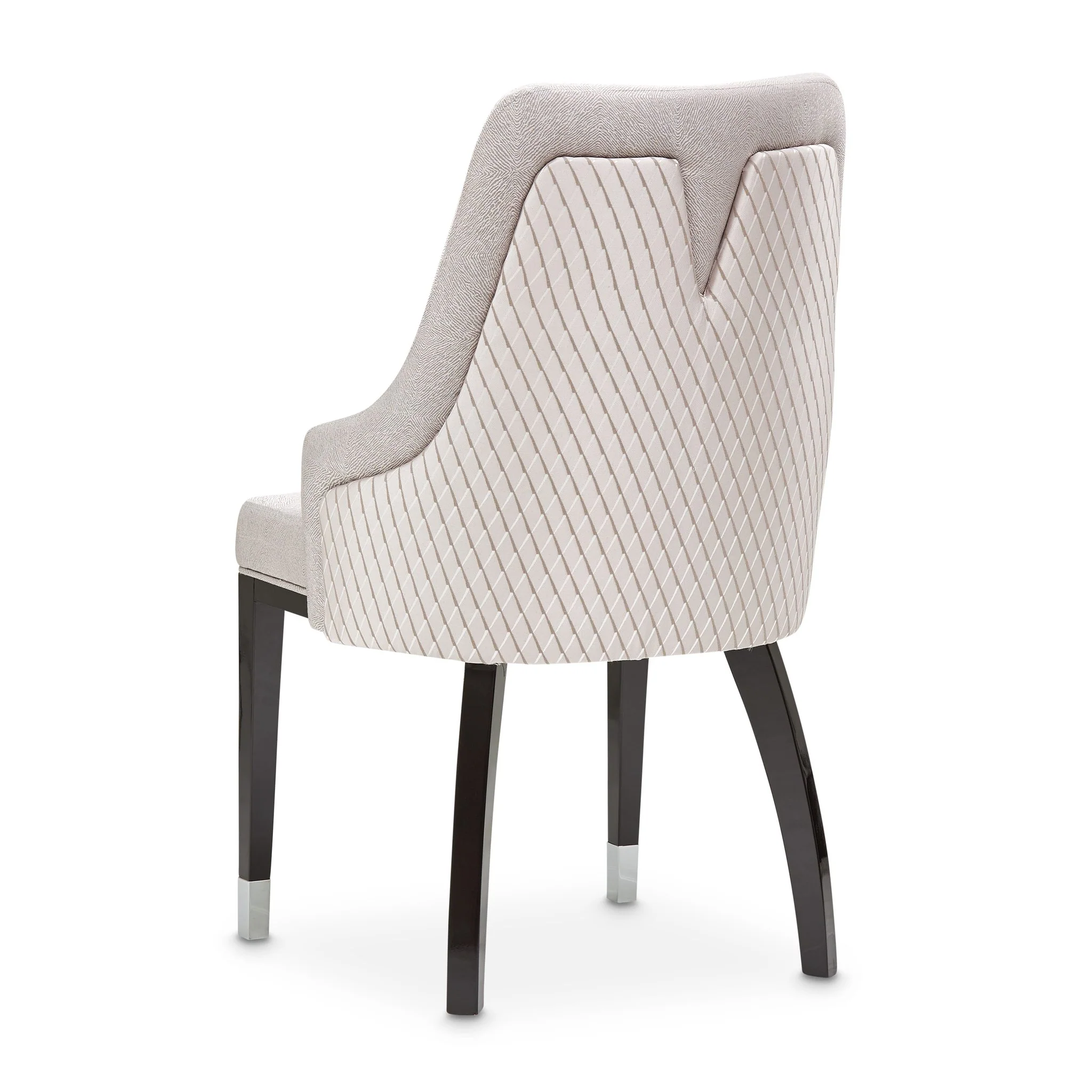 Carmela Dining Arm Chair - Glossy Charcoal Sand - Image 23
