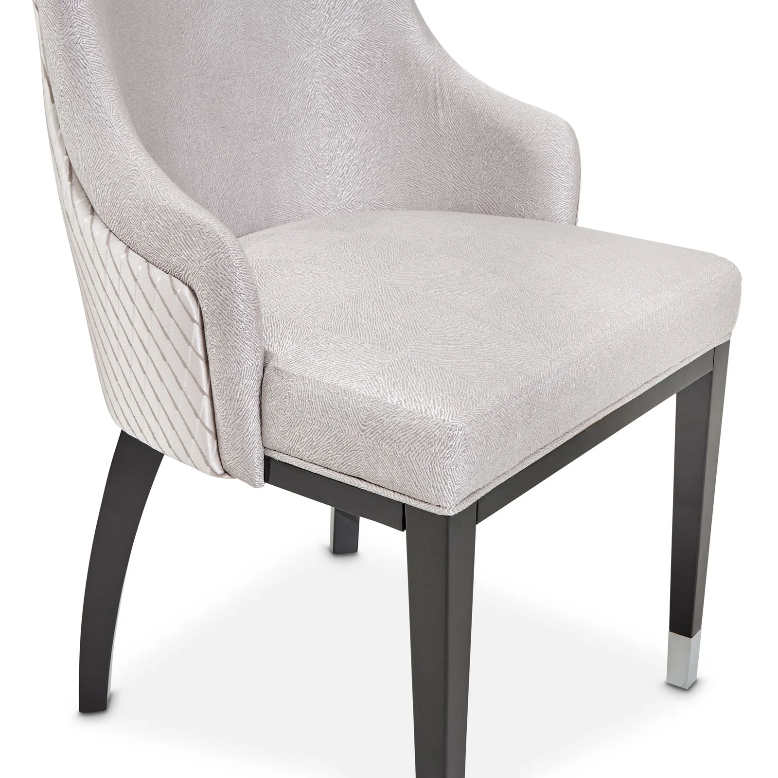 Carmela Dining Arm Chair - Glossy Charcoal Sand - Image 28