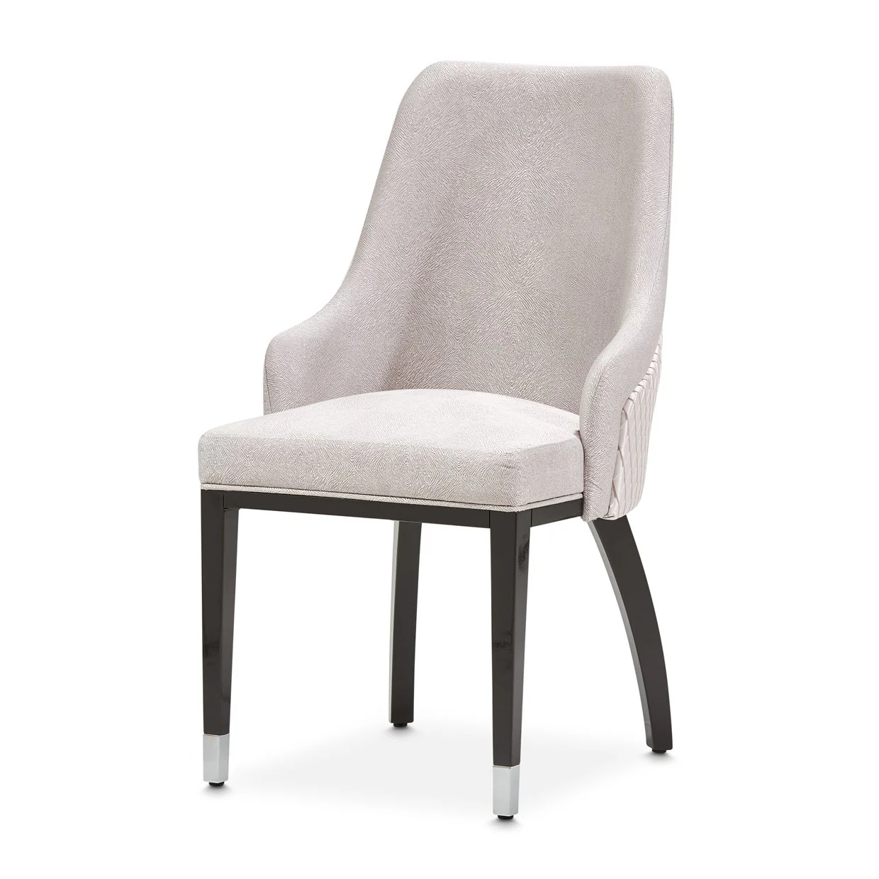 Carmela Dining Arm Chair - Glossy Charcoal Sand - Image 34