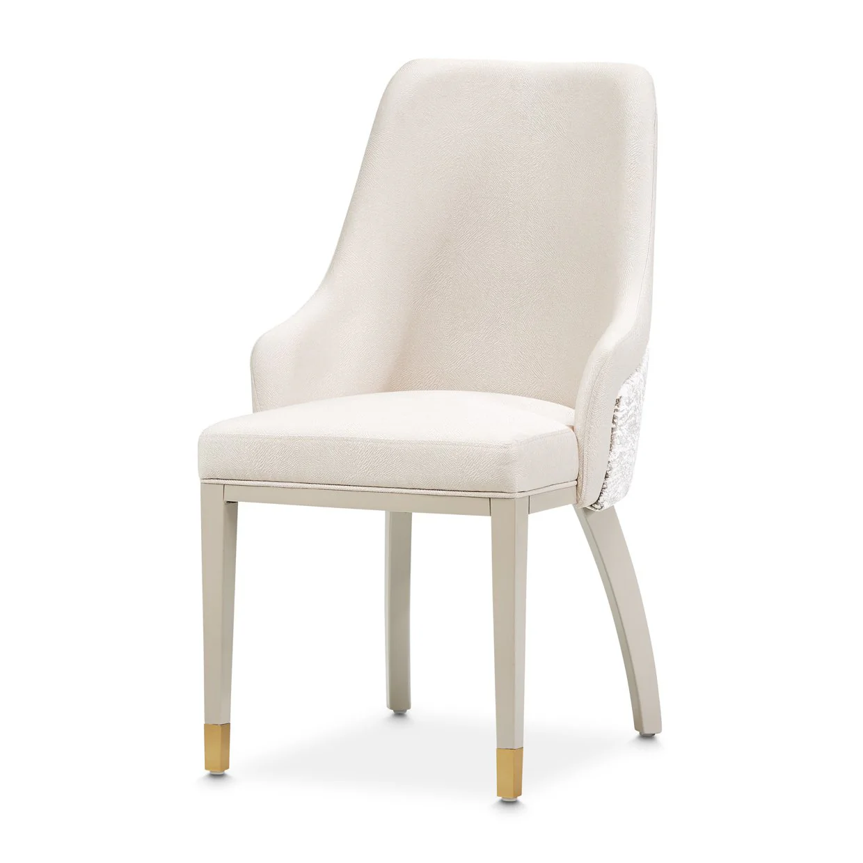 Carmela Dining Arm Chair - Shimmer Ivory - Image 32