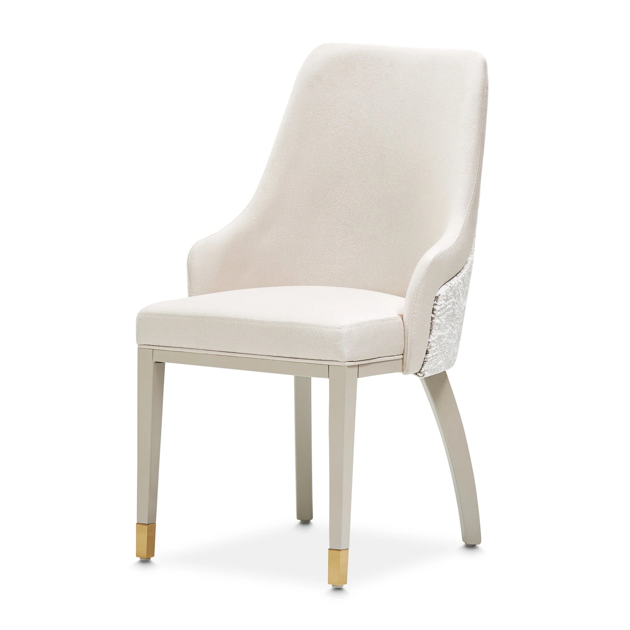 Carmela Dining Arm Chair - Shimmer Ivory - Image 33